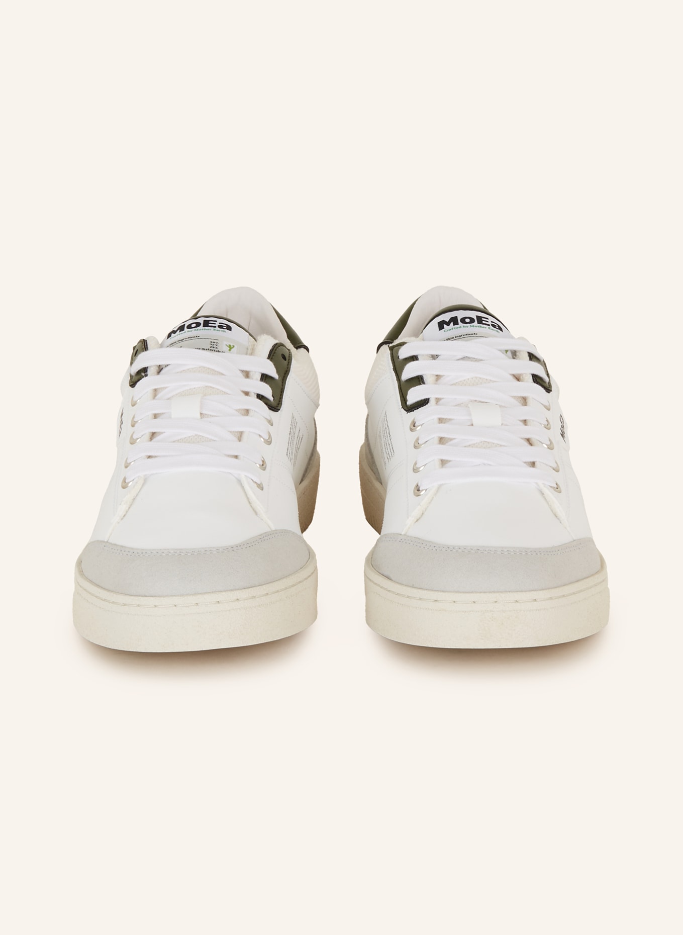 MoEa Sneakers GEN3, Color: WHITE/ KHAKI (Image 3)