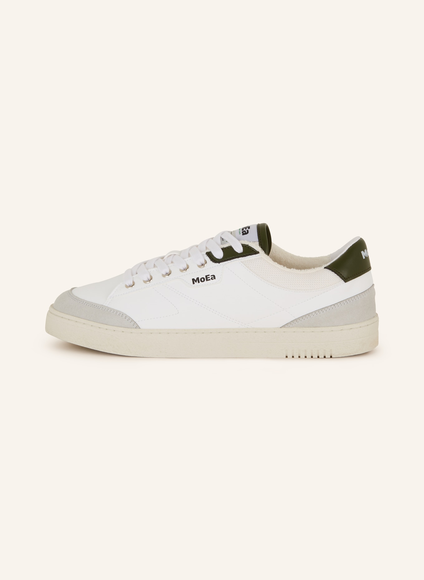 MoEa Sneakers GEN3, Color: WHITE/ KHAKI (Image 4)