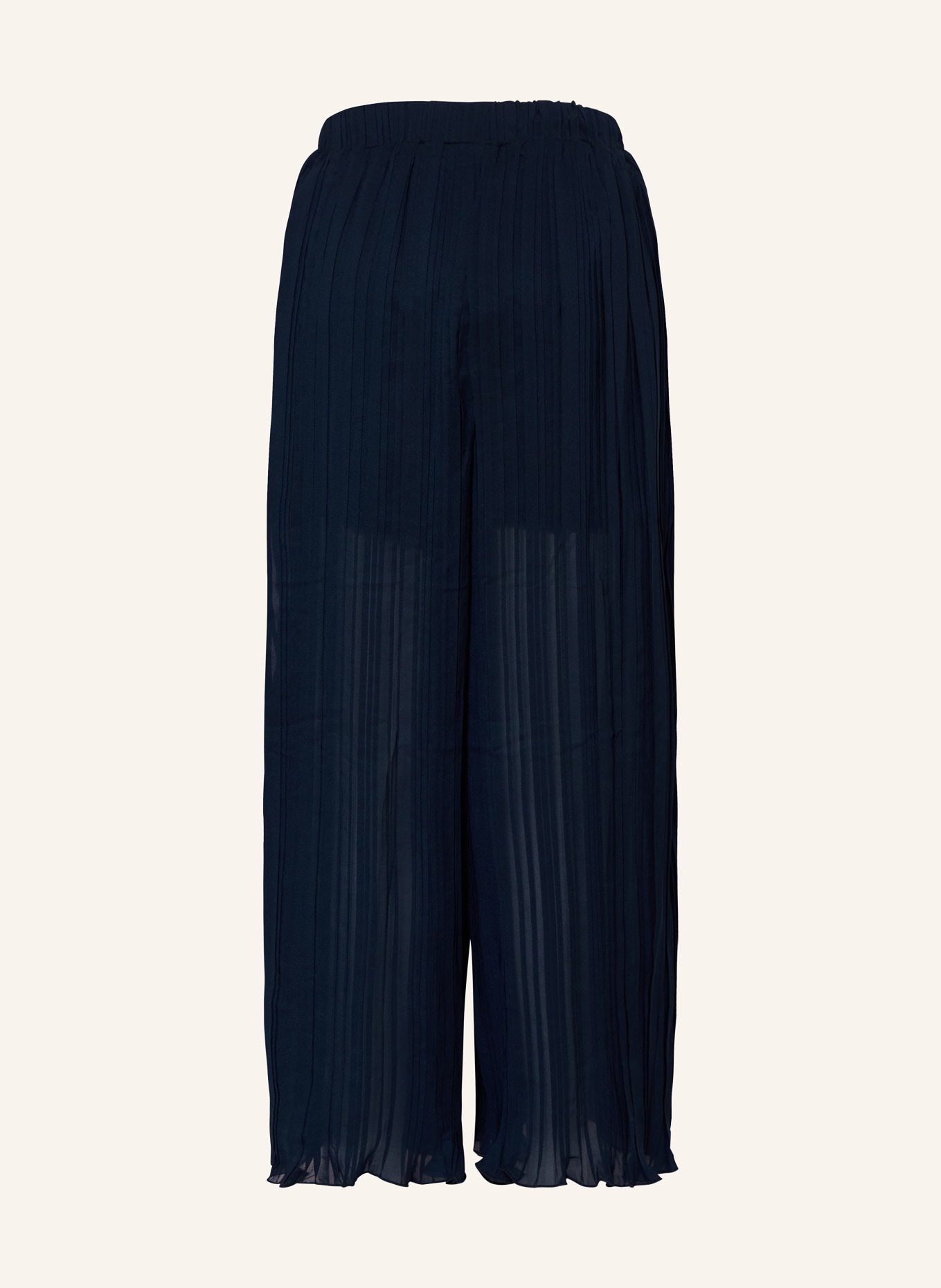 GUESS Plisované kalhoty, Barva: TMAVĚ MODRÁ (Obrázek 2)
