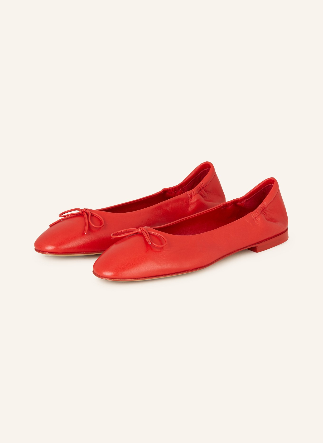 POMME D'OR Ballet flats GIORGIA, Color: RED (Image 1)