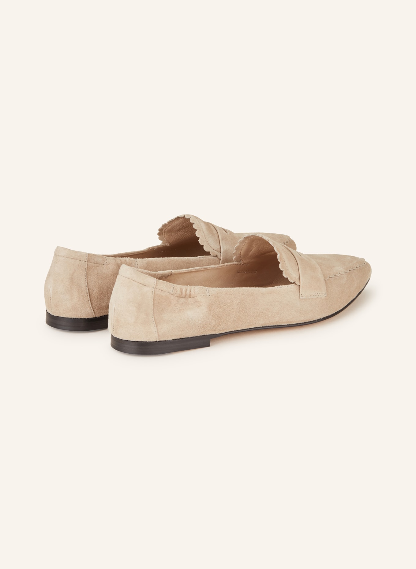 POMME D'OR Penny loafers GRACE, Color: LIGHT BROWN (Image 2)