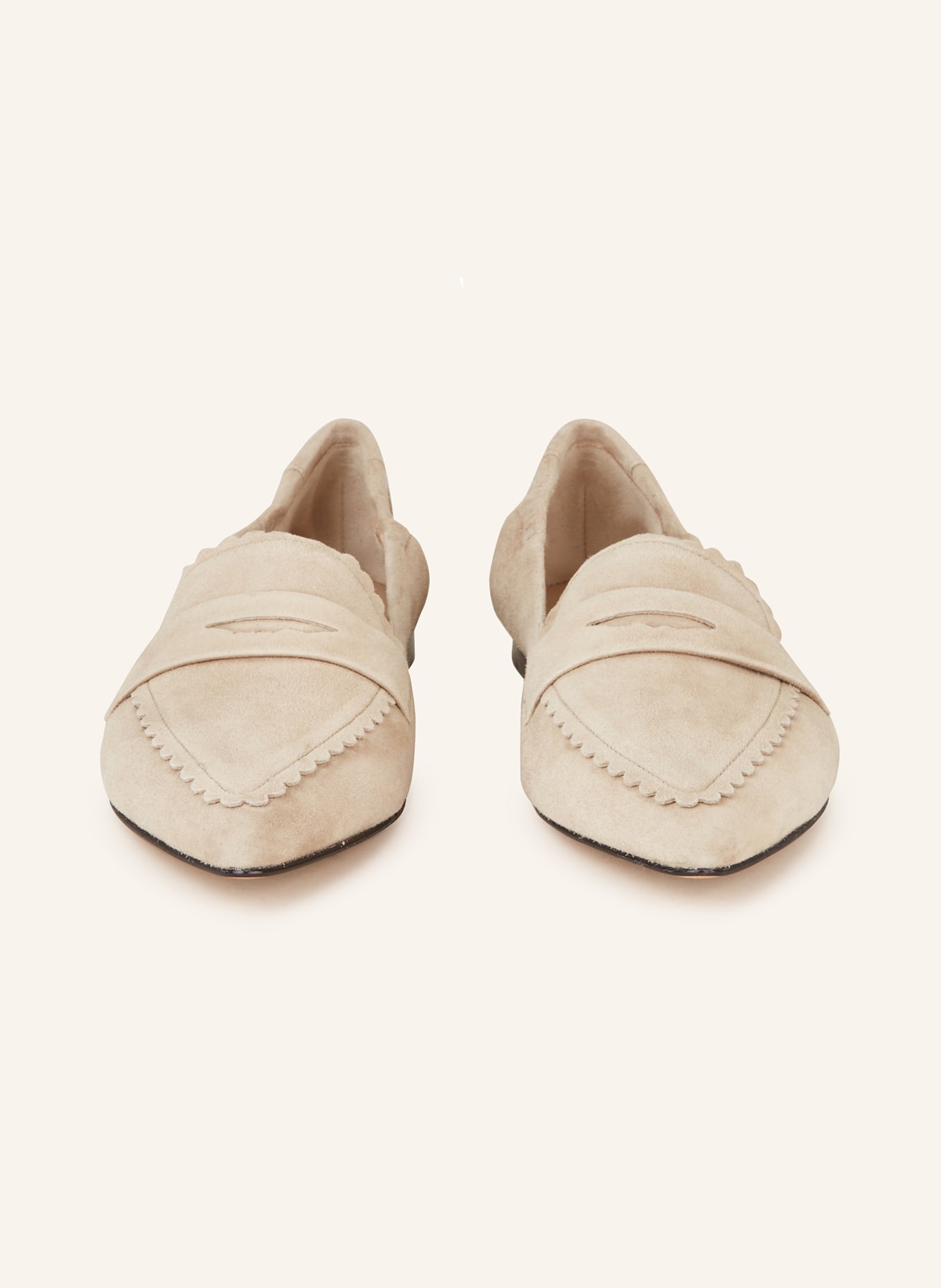 POMME D'OR Penny loafers GRACE, Color: LIGHT BROWN (Image 3)