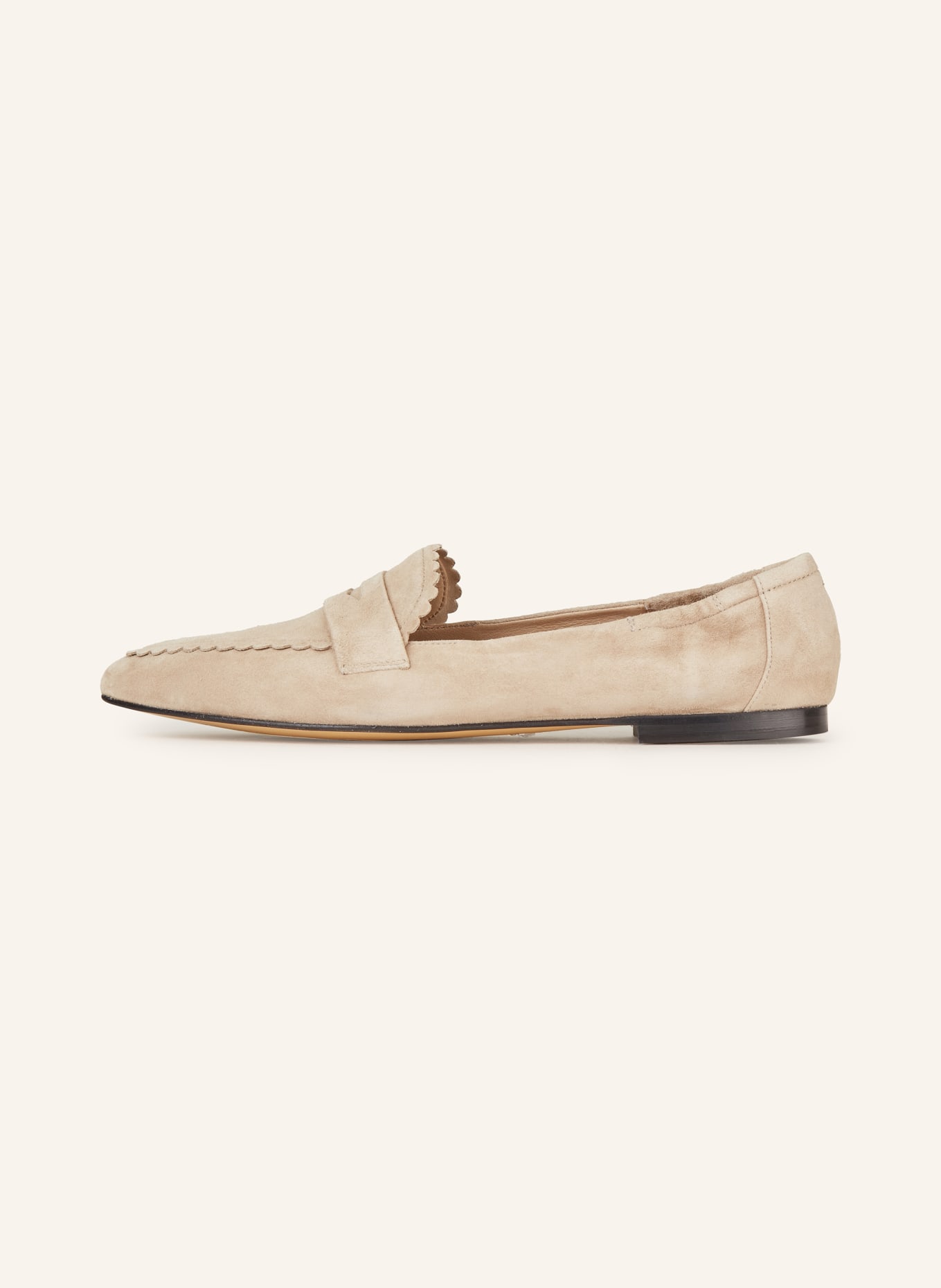 POMME D'OR Penny loafers GRACE, Color: LIGHT BROWN (Image 4)