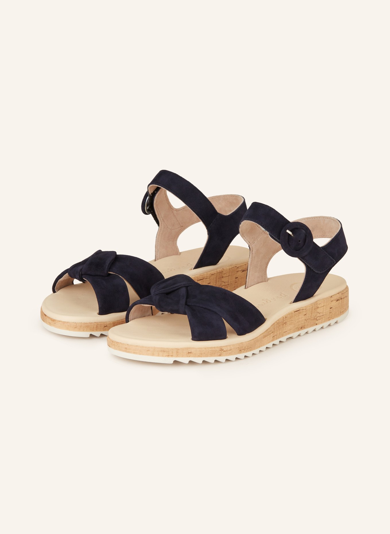 paul green Sandalen: DUNKELBLAU