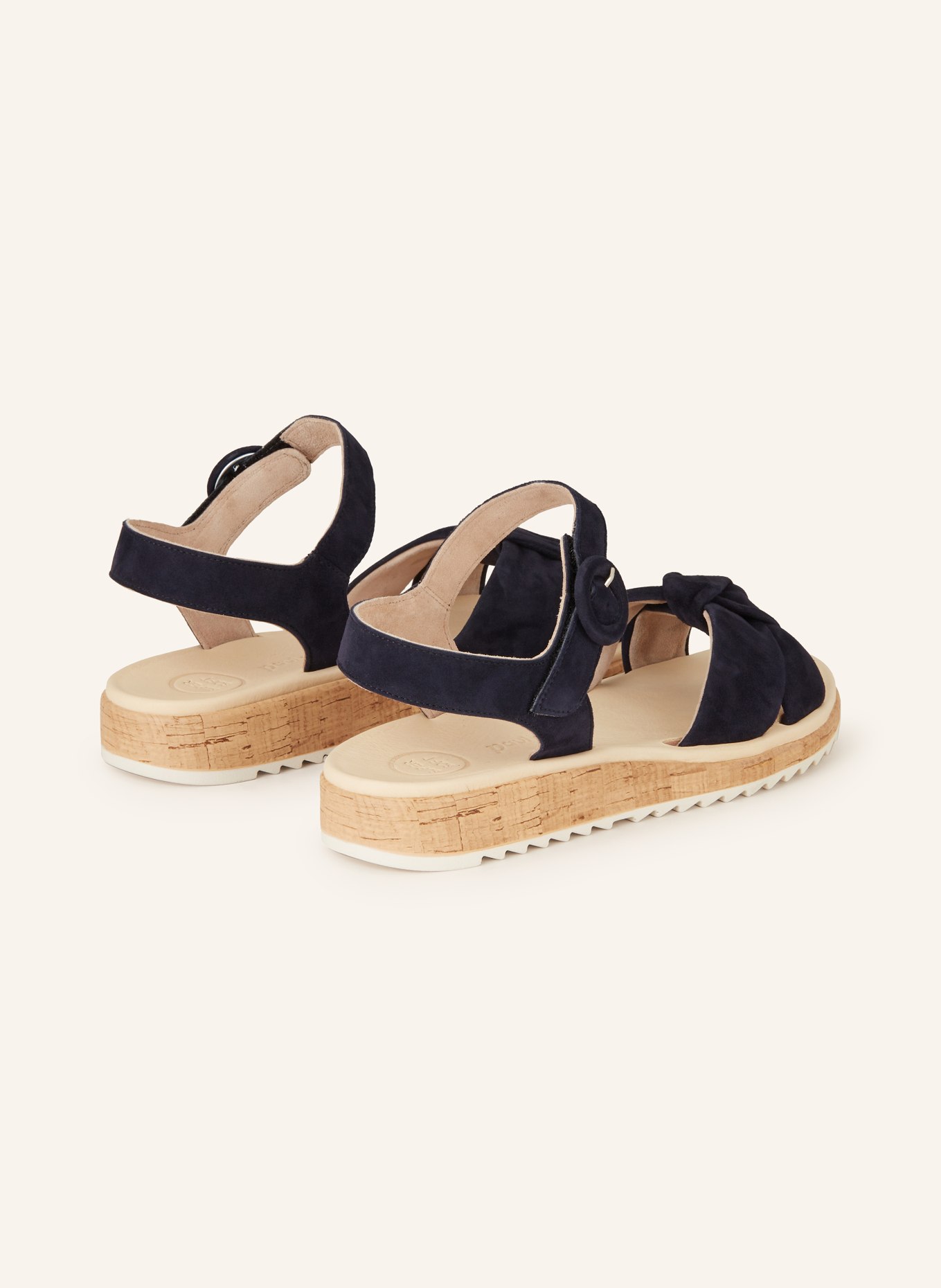 paul green Sandalen: DUNKELBLAU