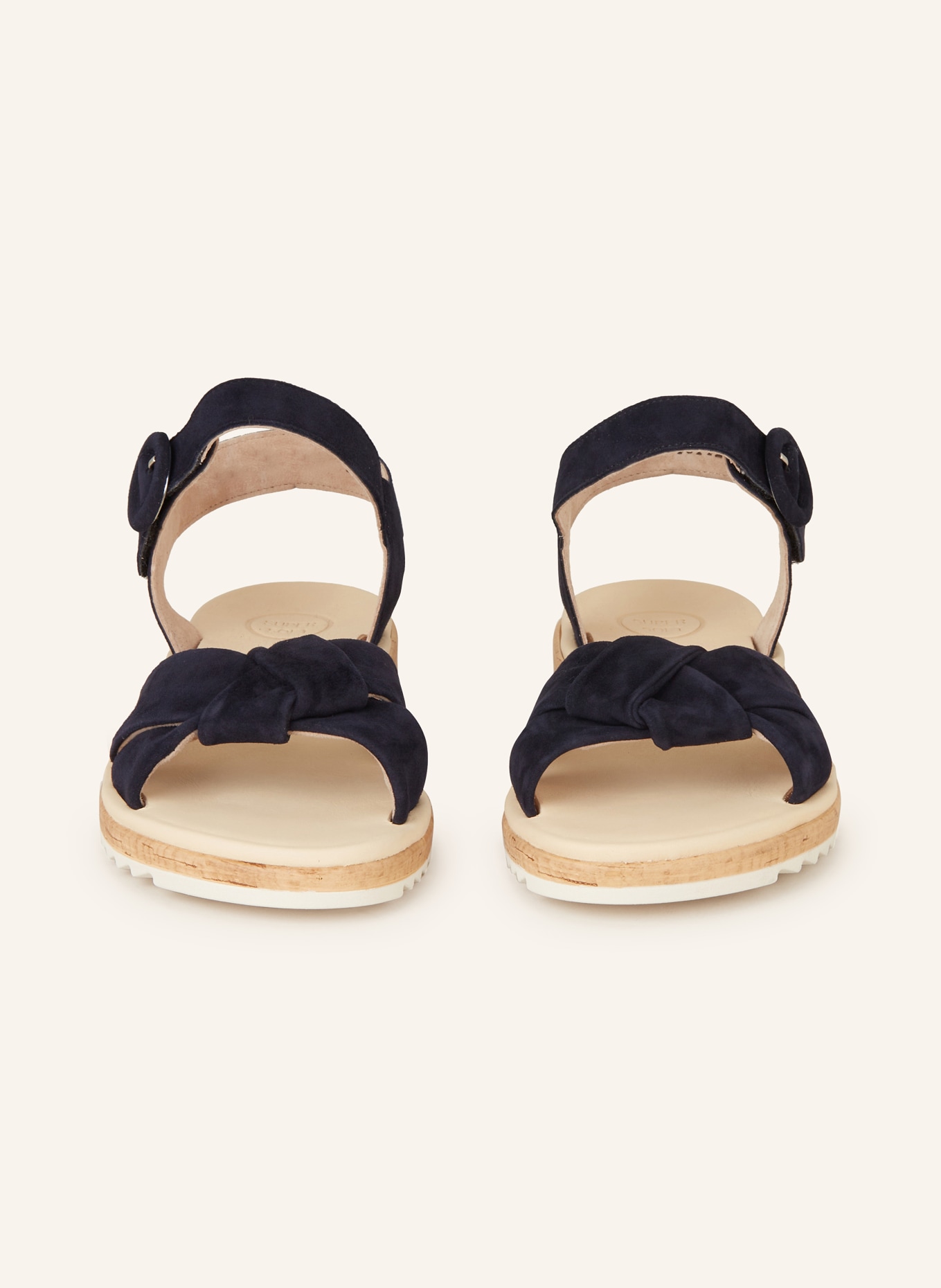 paul green Sandalen: DUNKELBLAU