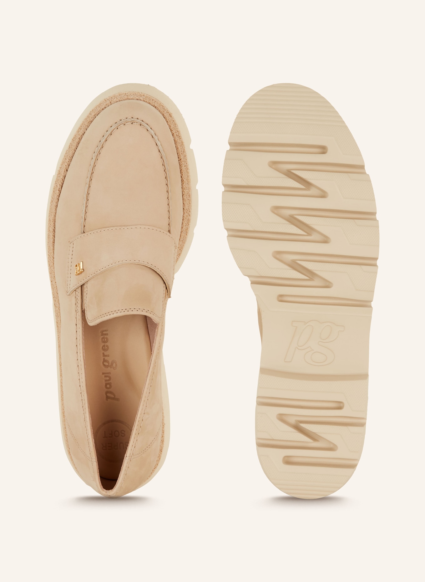 paul green Loafers, Color: BEIGE (Image 5)