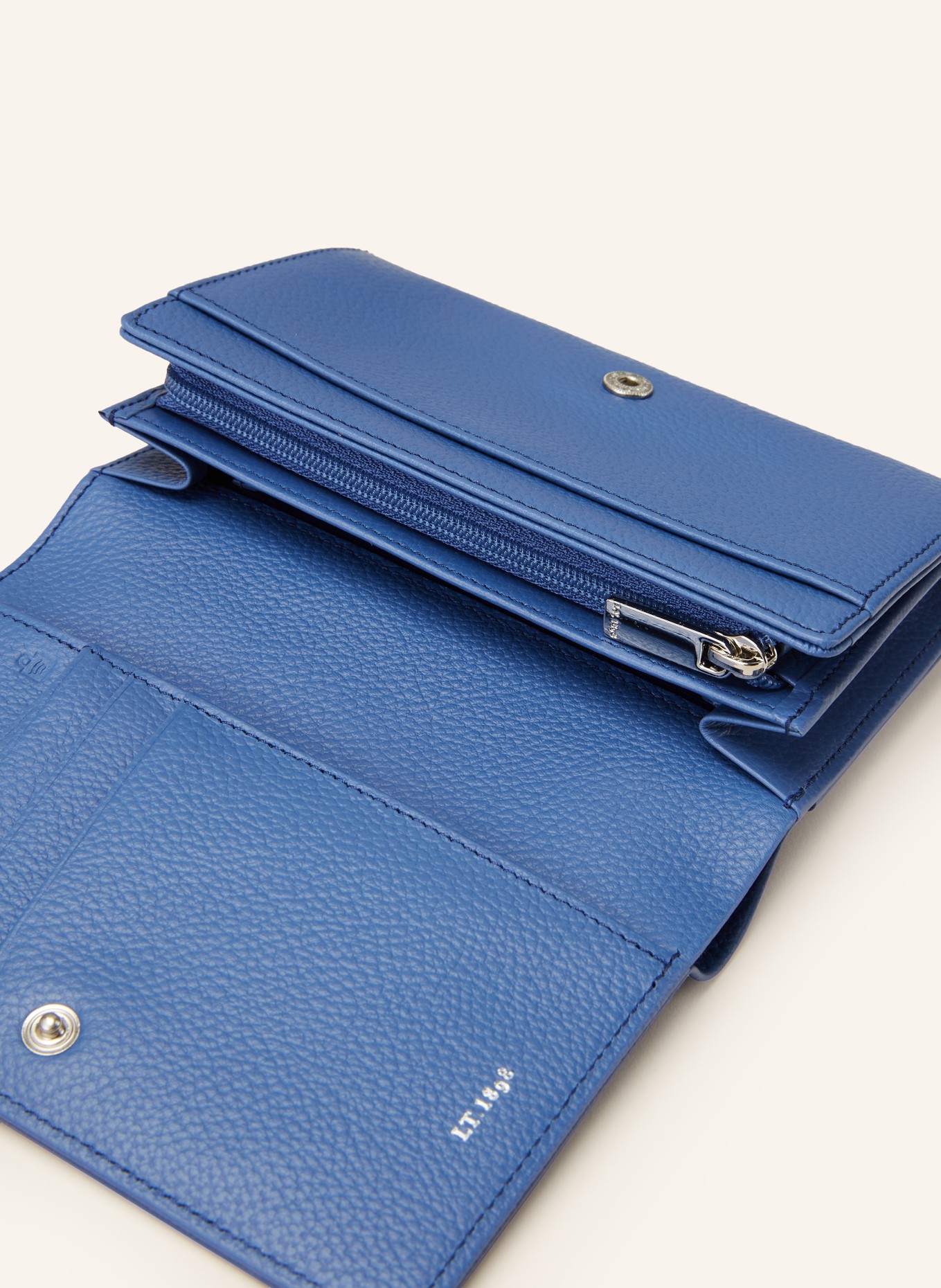 LE TANNEUR Wallet JULIETTE, Color: BLUE (Image 3)