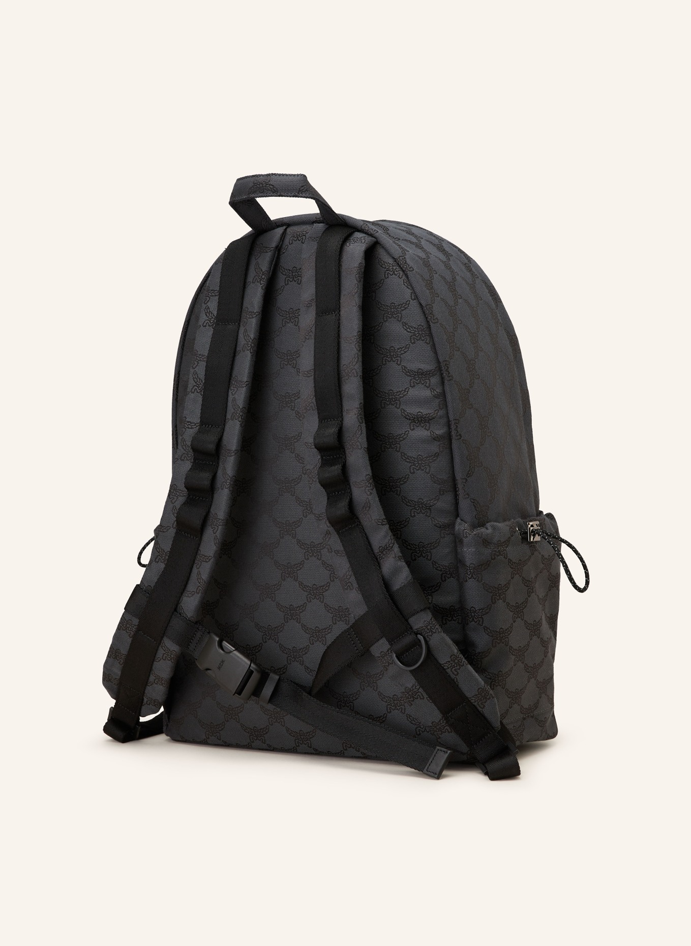 MCM Backpack HIMMEL with laptop compartment, Color: DARK GREY (Image 2)
