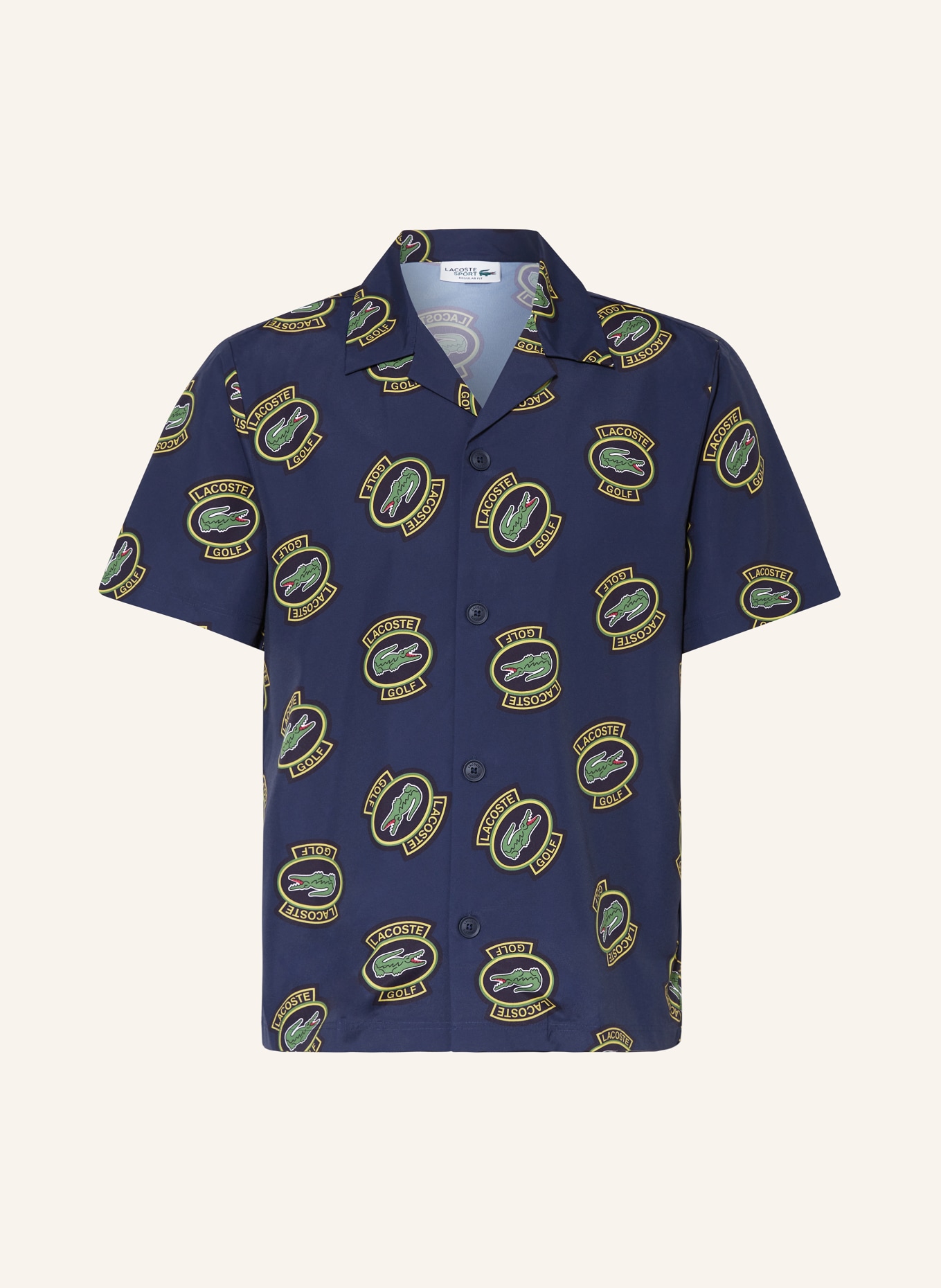 LACOSTE Resorthemd Regular Fit, Farbe: DUNKELBLAU (Bild 1)