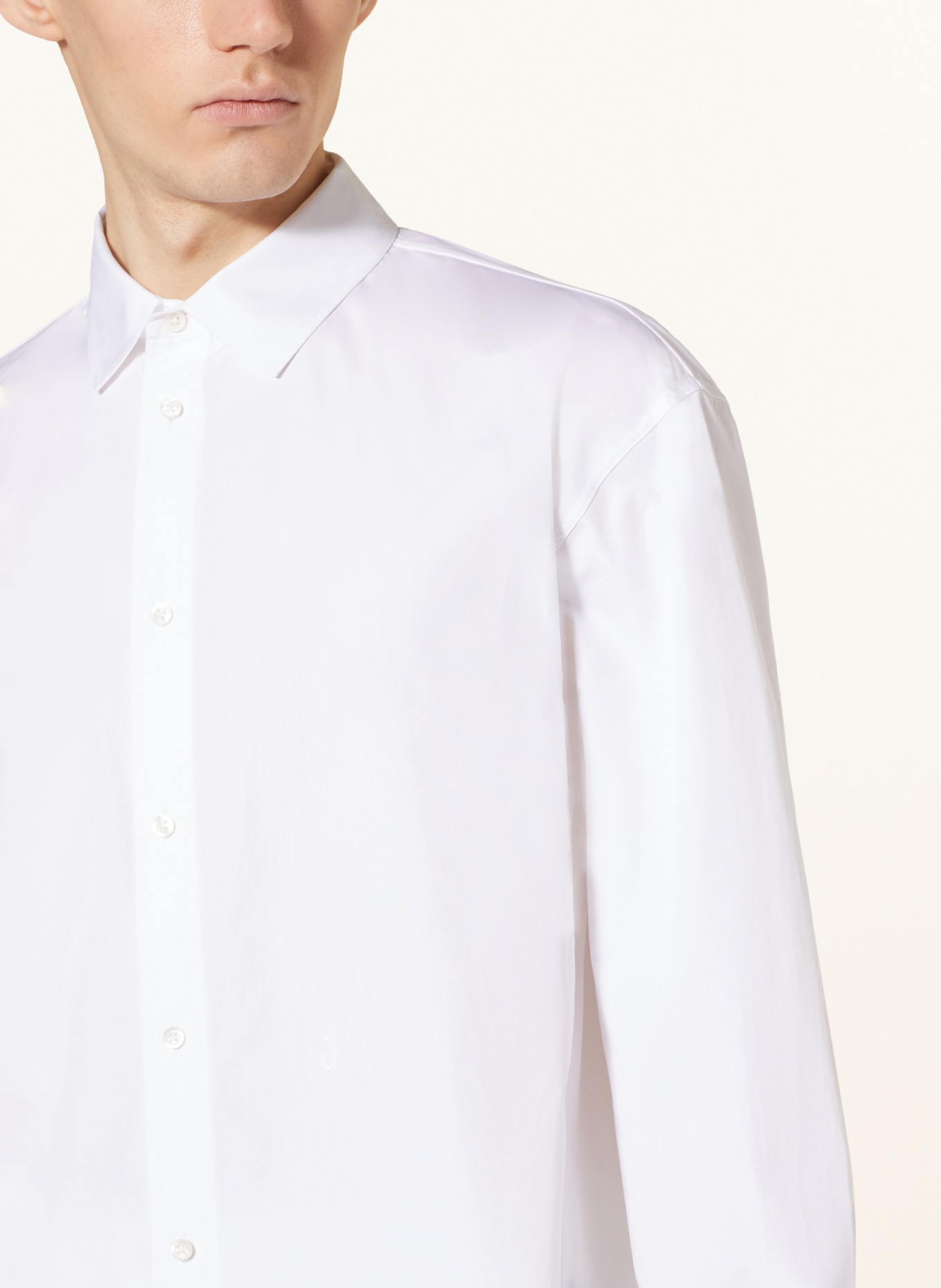 JIL SANDER Shirt THURSDAY comfort fit, Color: WHITE (Image 4)