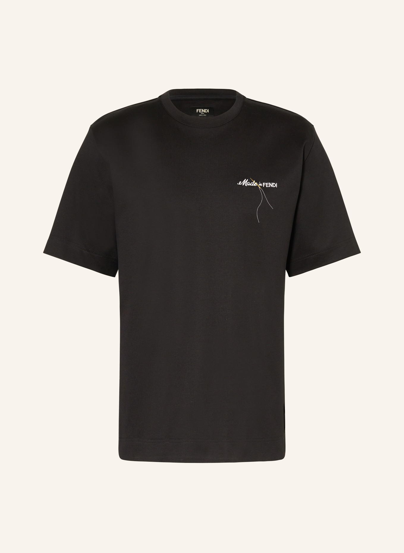 FENDI T-shirt, Color: BLACK (Image 1)