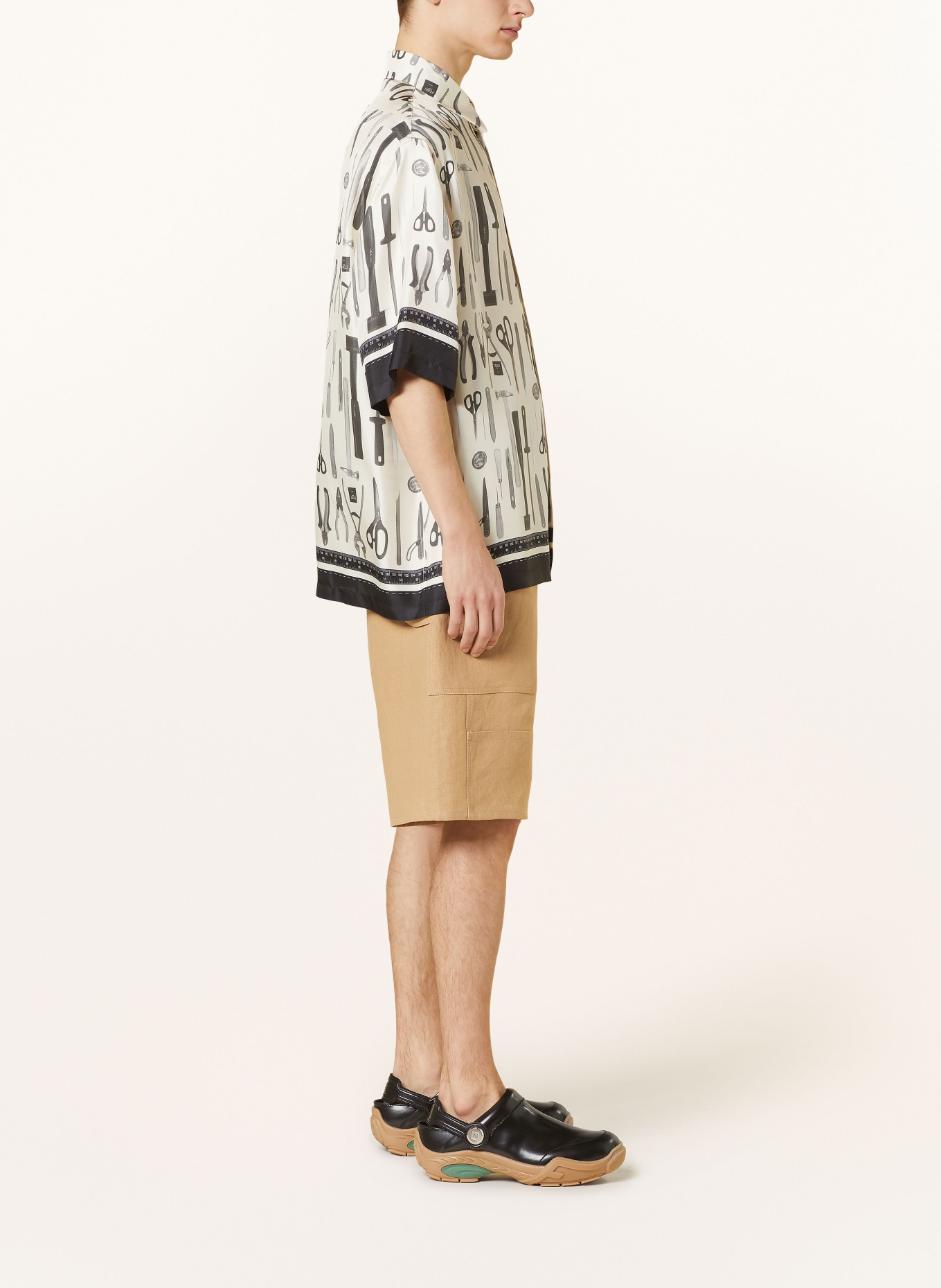 FENDI Shorts, Color: CAMEL (Image 4)