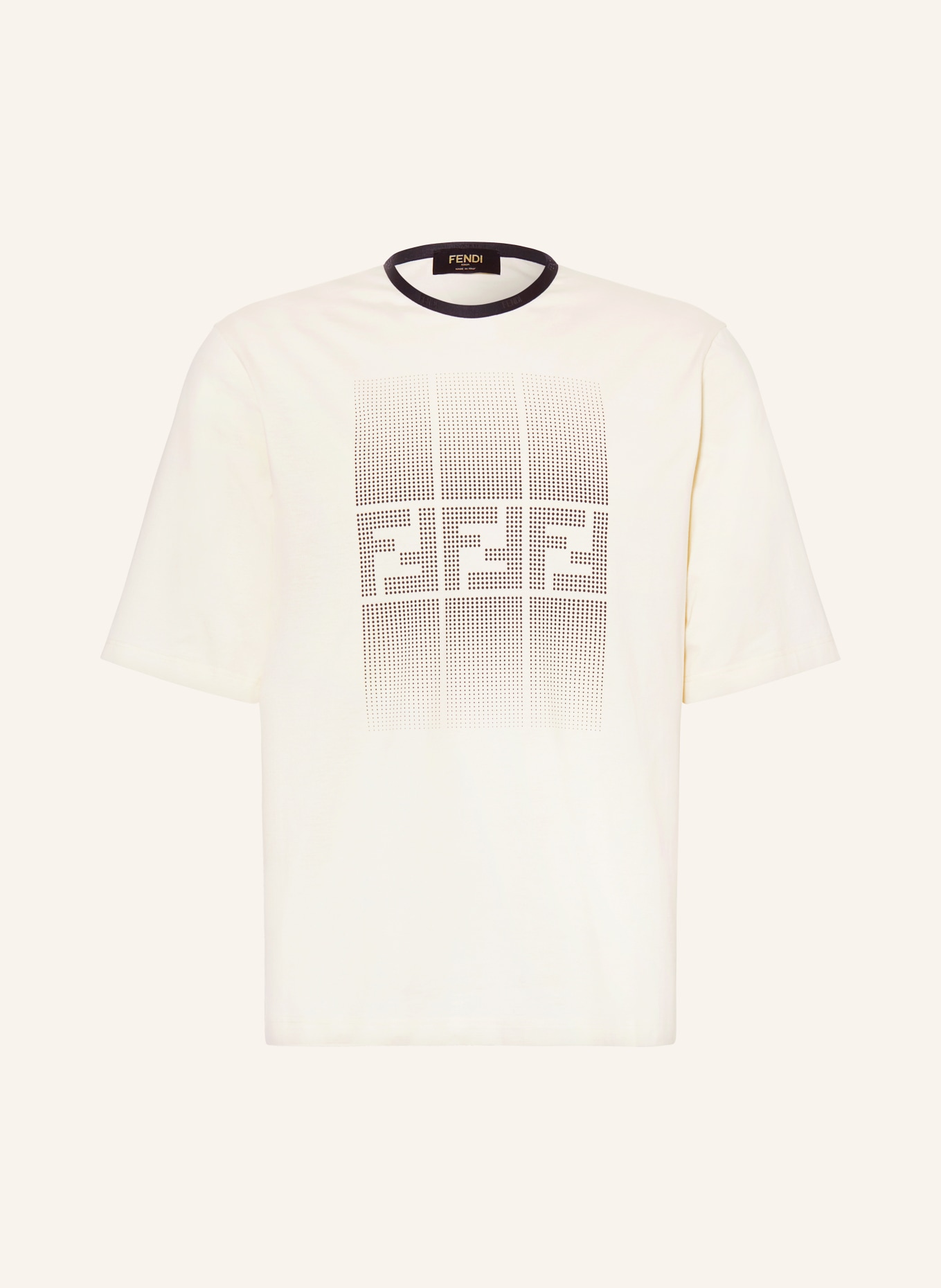 FENDI Oversized shirt, Color: ECRU (Image 1)
