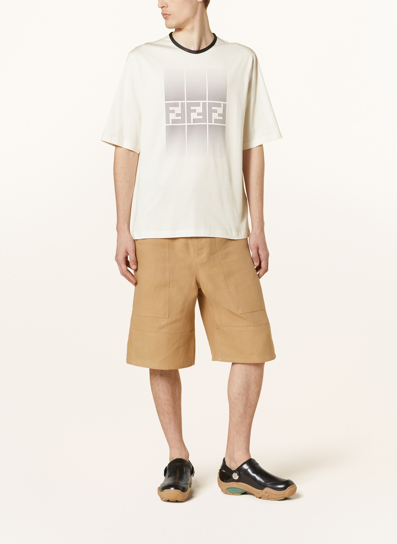 FENDI Oversized shirt, Color: ECRU (Image 2)