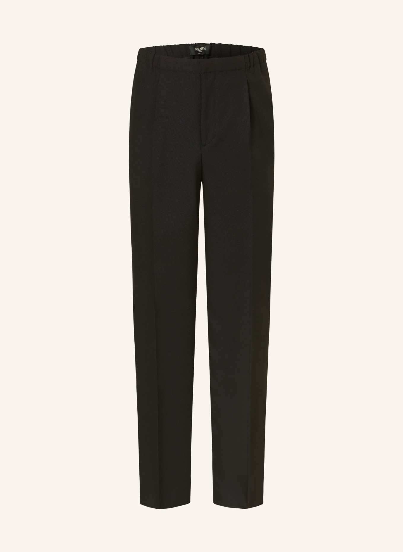 FENDI Trousers regular fit, Color: BLACK (Image 1)