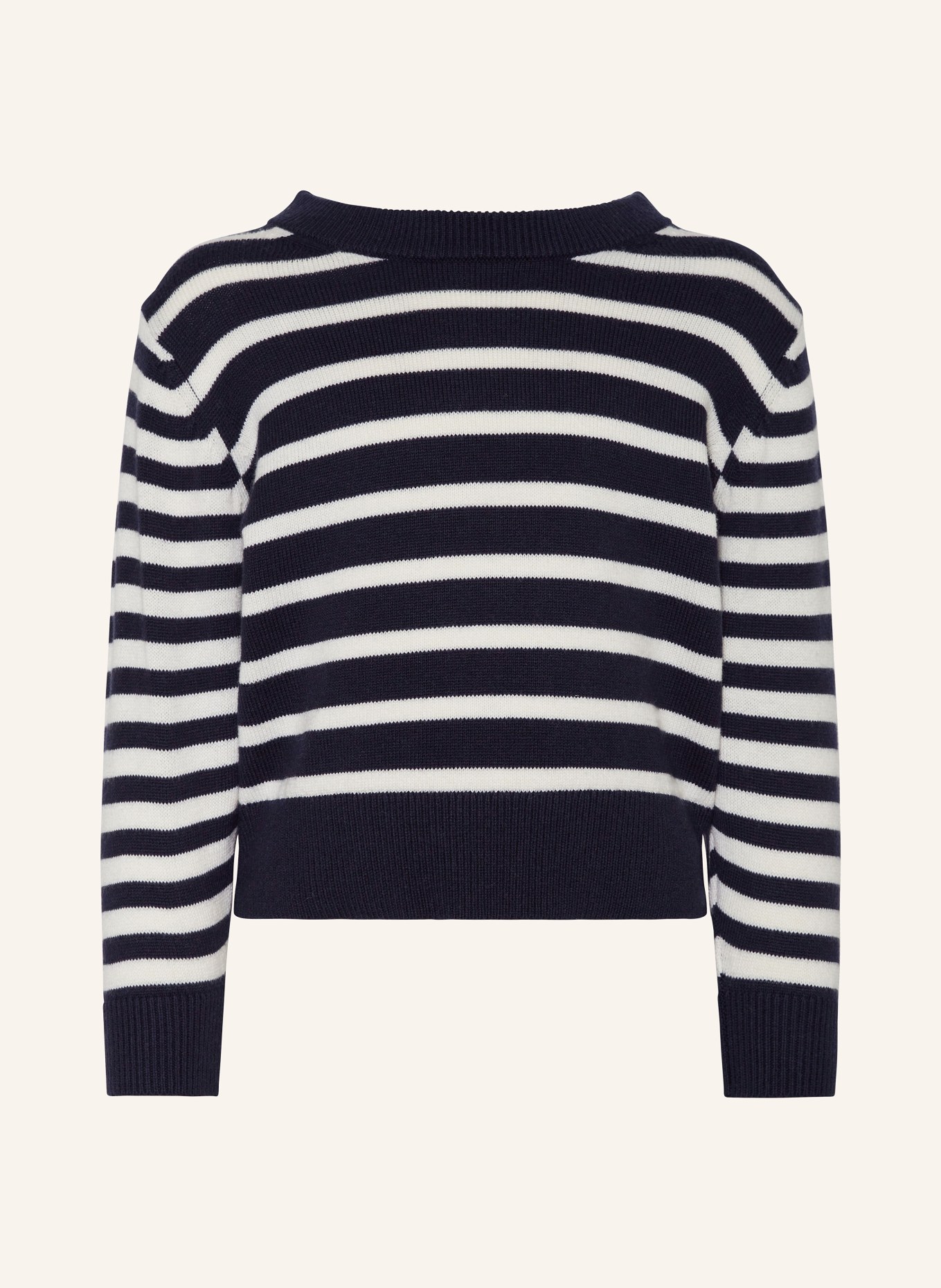 PETIT BATEAU Pullover MARCO, Farbe: DUNKELBLAU/ ECRU (Bild 1)
