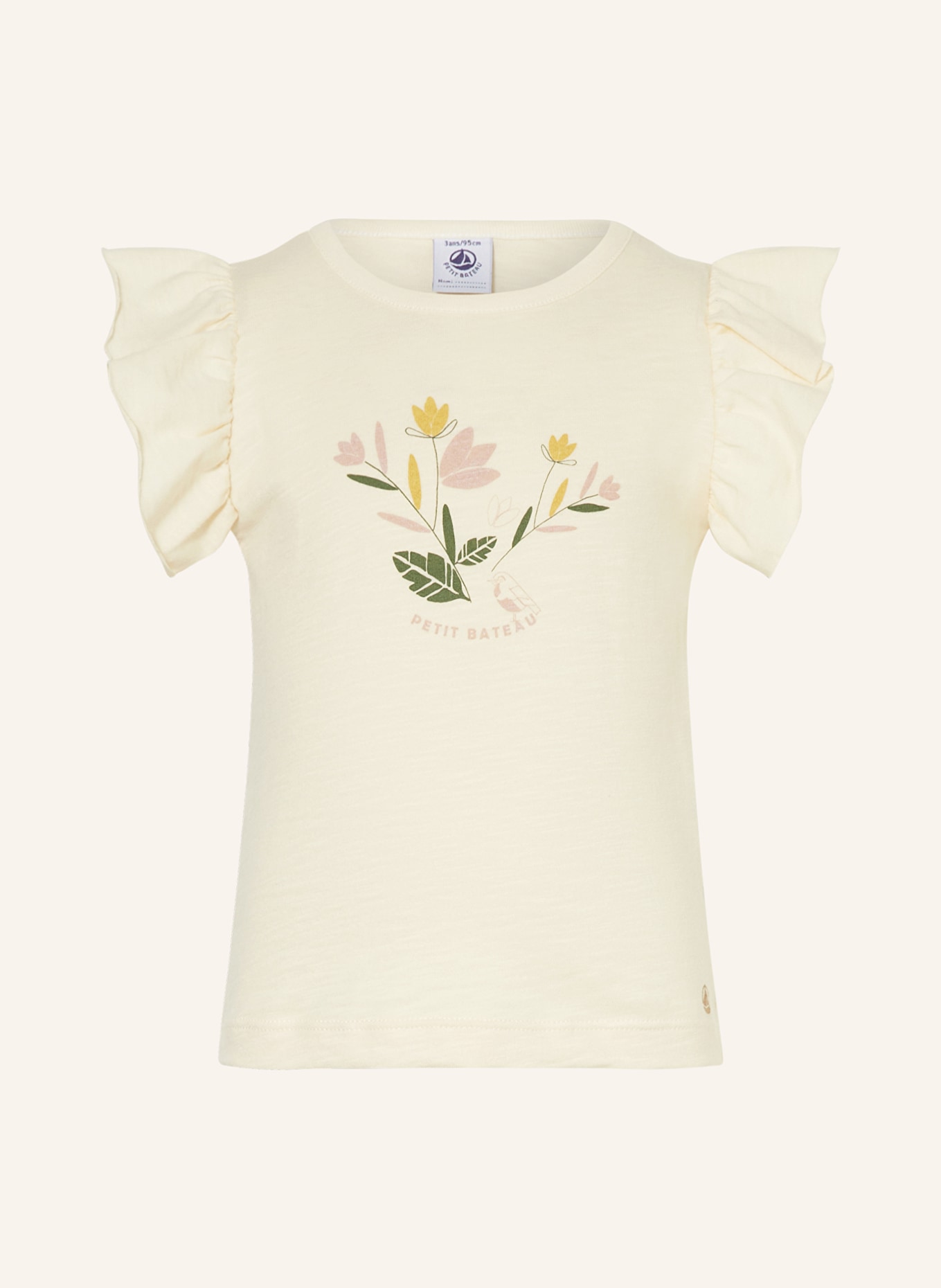 PETIT BATEAU T-Shirt MAZARINE, Farbe: ECRU (Bild 1)
