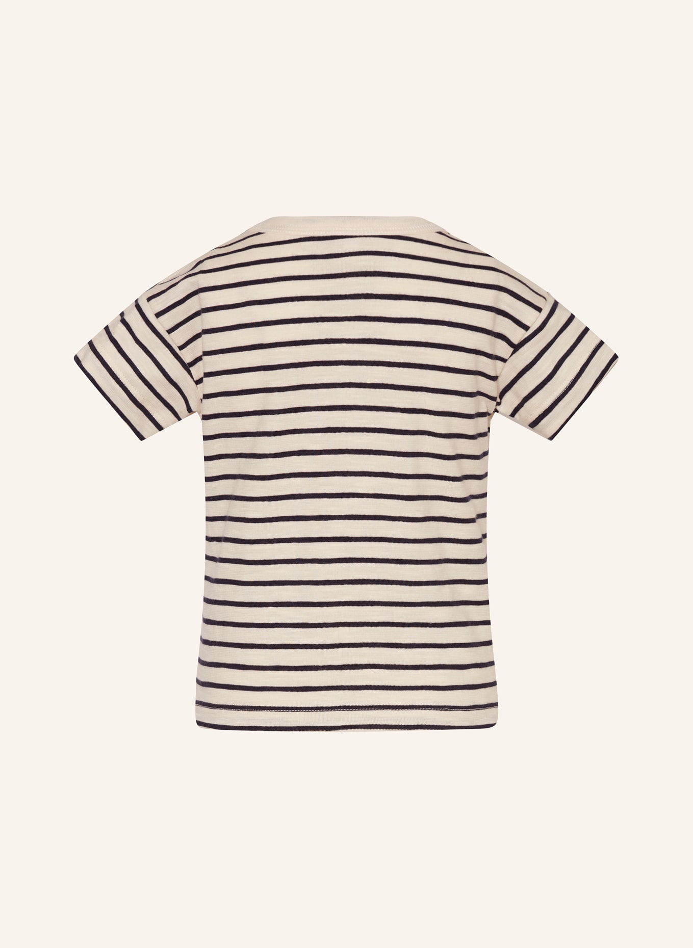 PETIT BATEAU T-Shirt MIKE, Farbe: ECRU/ DUNKELBLAU (Bild 2)