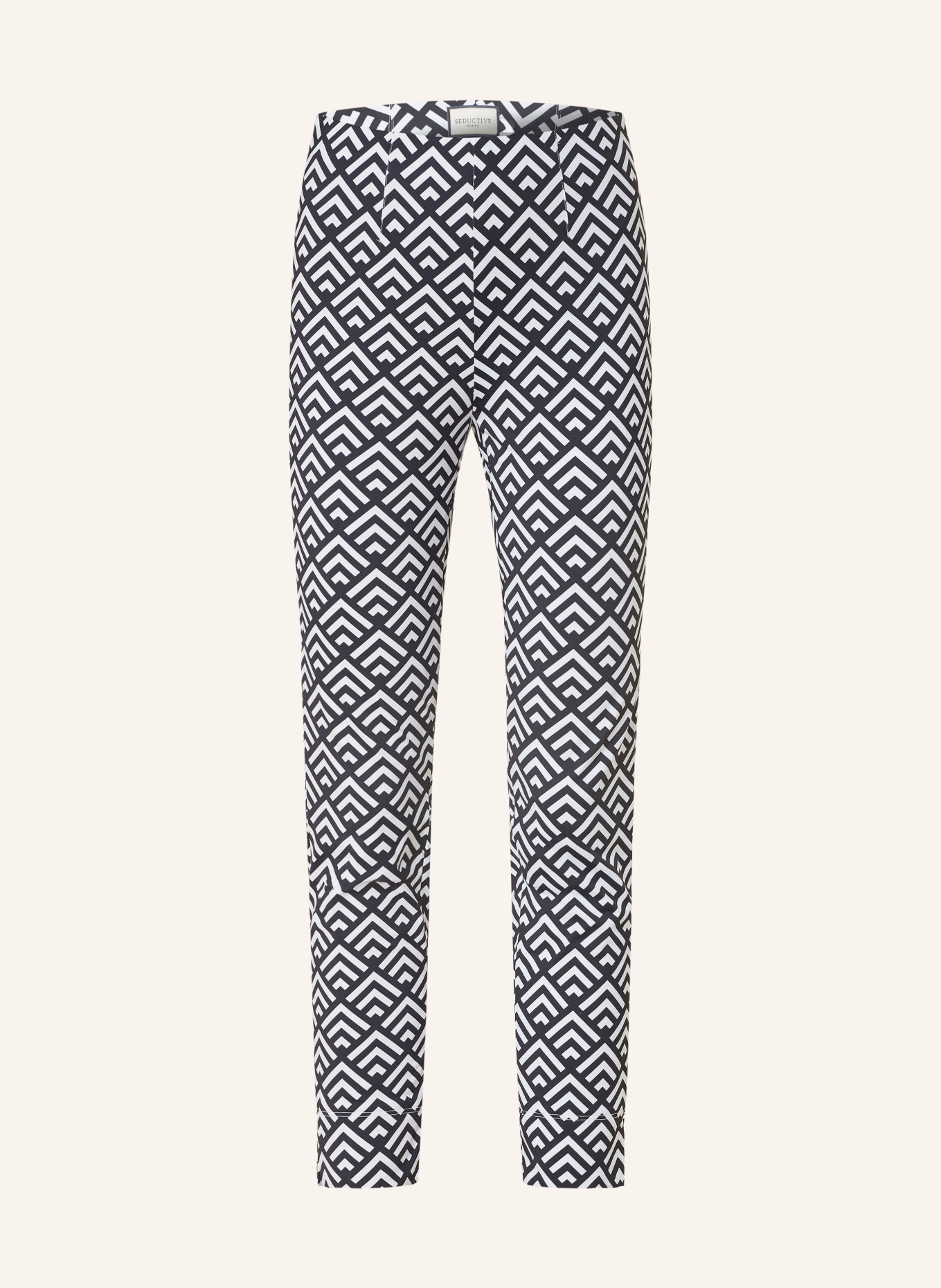 SEDUCTIVE Trousers SABRINA, Color: DARK BLUE/ WHITE (Image 1)