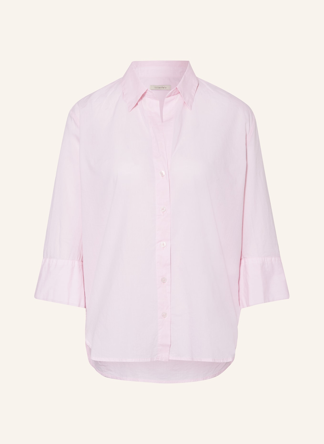 lilienfels Shirt blouse with 3/4 sleeves, Color: LIGHT PINK (Image 1)