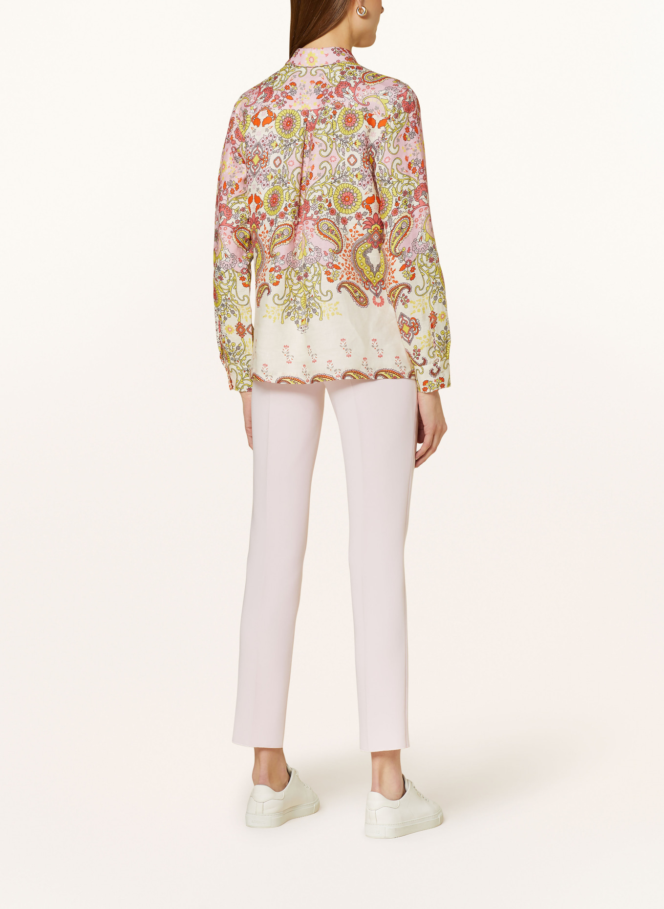 lilienfels Shirt blouse, Color: CREAM/ PINK/ YELLOW (Image 3)