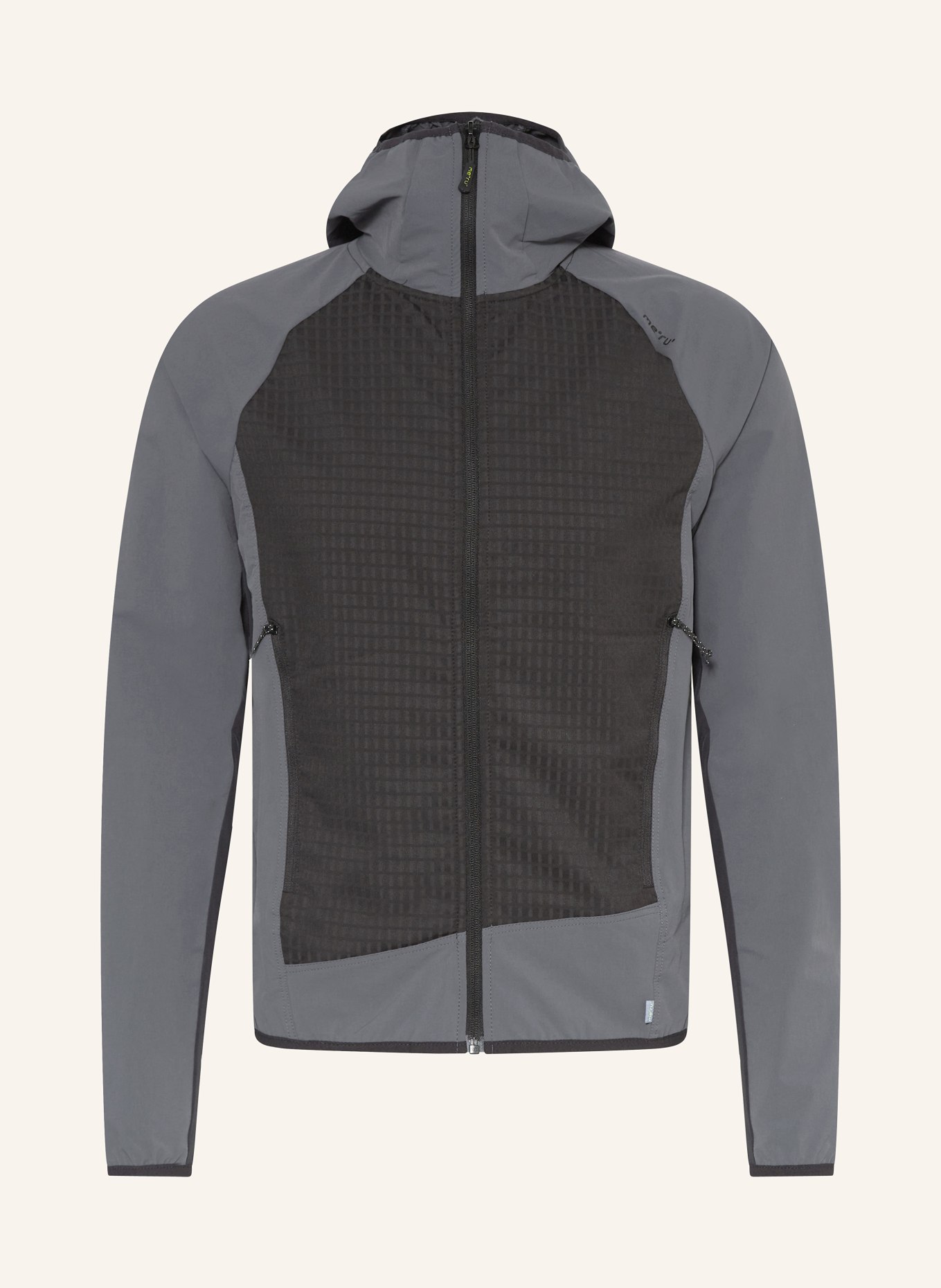 me°ru' Hybrid jacket GEELONG, Color: DARK GRAY/ GRAY (Image 1)