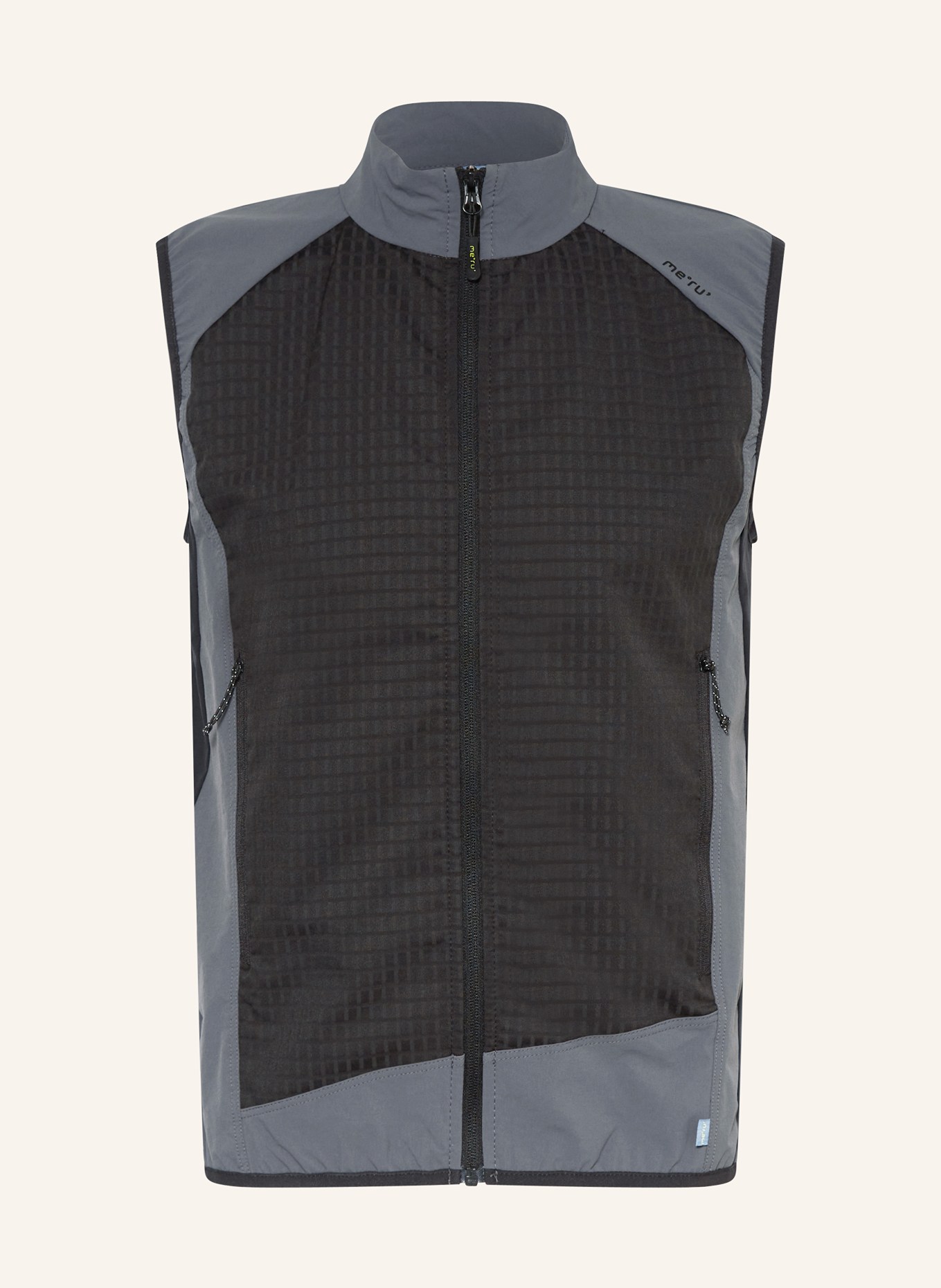 me°ru' Performance vest GEELONG, Color: DARK GRAY/ GRAY (Image 1)