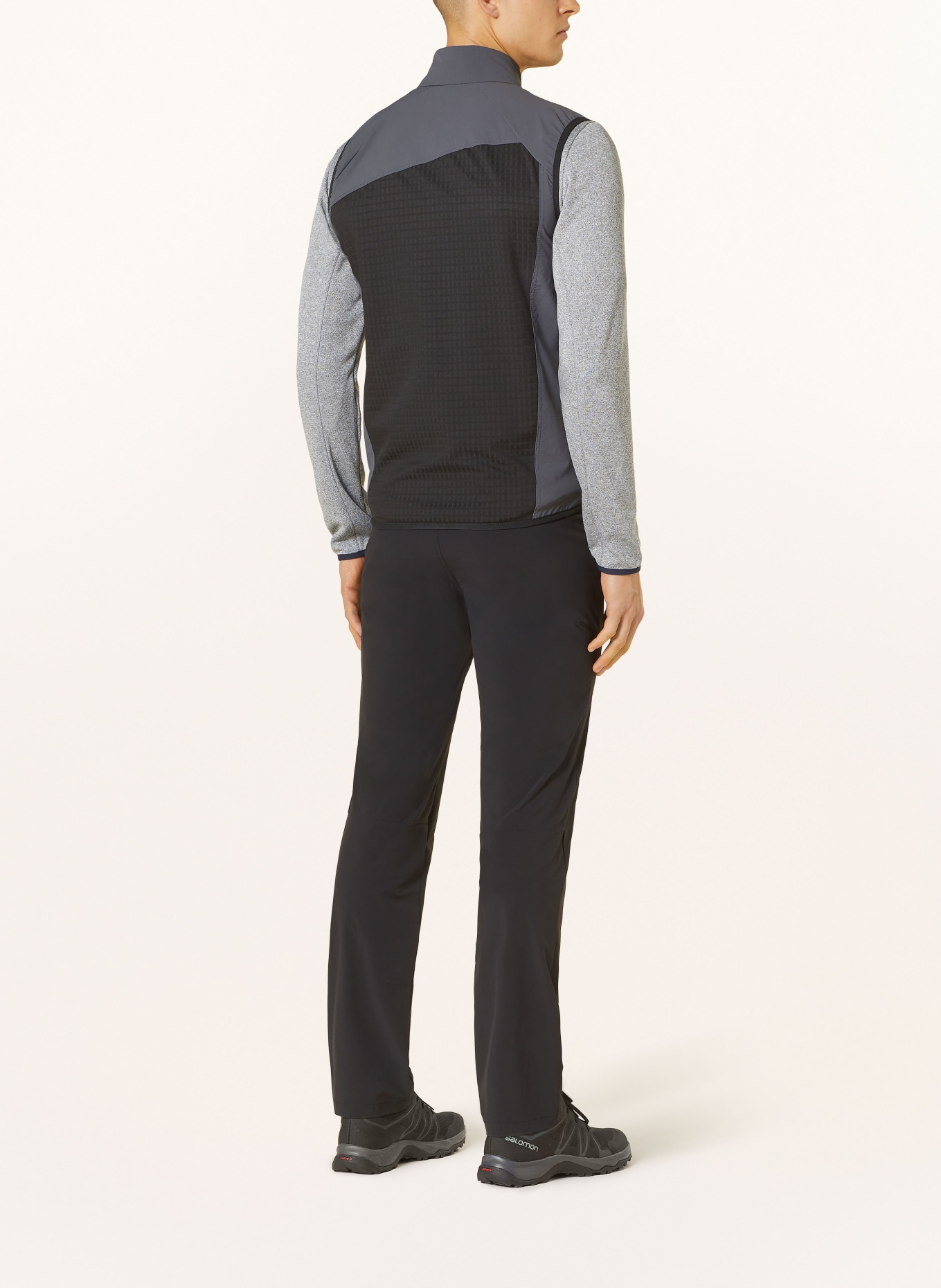 me°ru' Performance vest GEELONG, Color: DARK GRAY/ GRAY (Image 3)