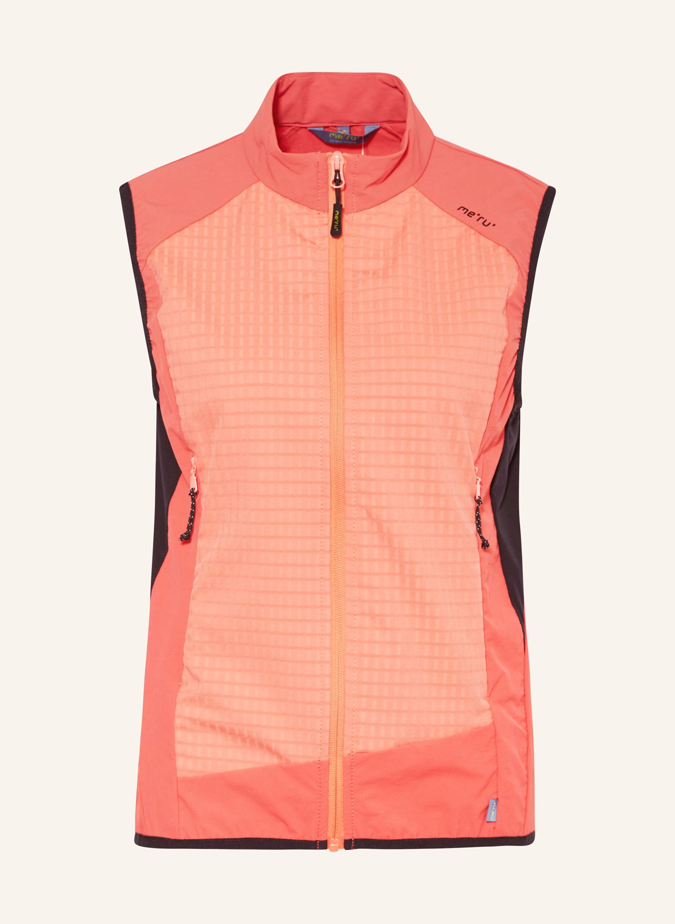 me°ru' Performance vest GEELONG, Color: ORANGE/ BLACK (Image 1)