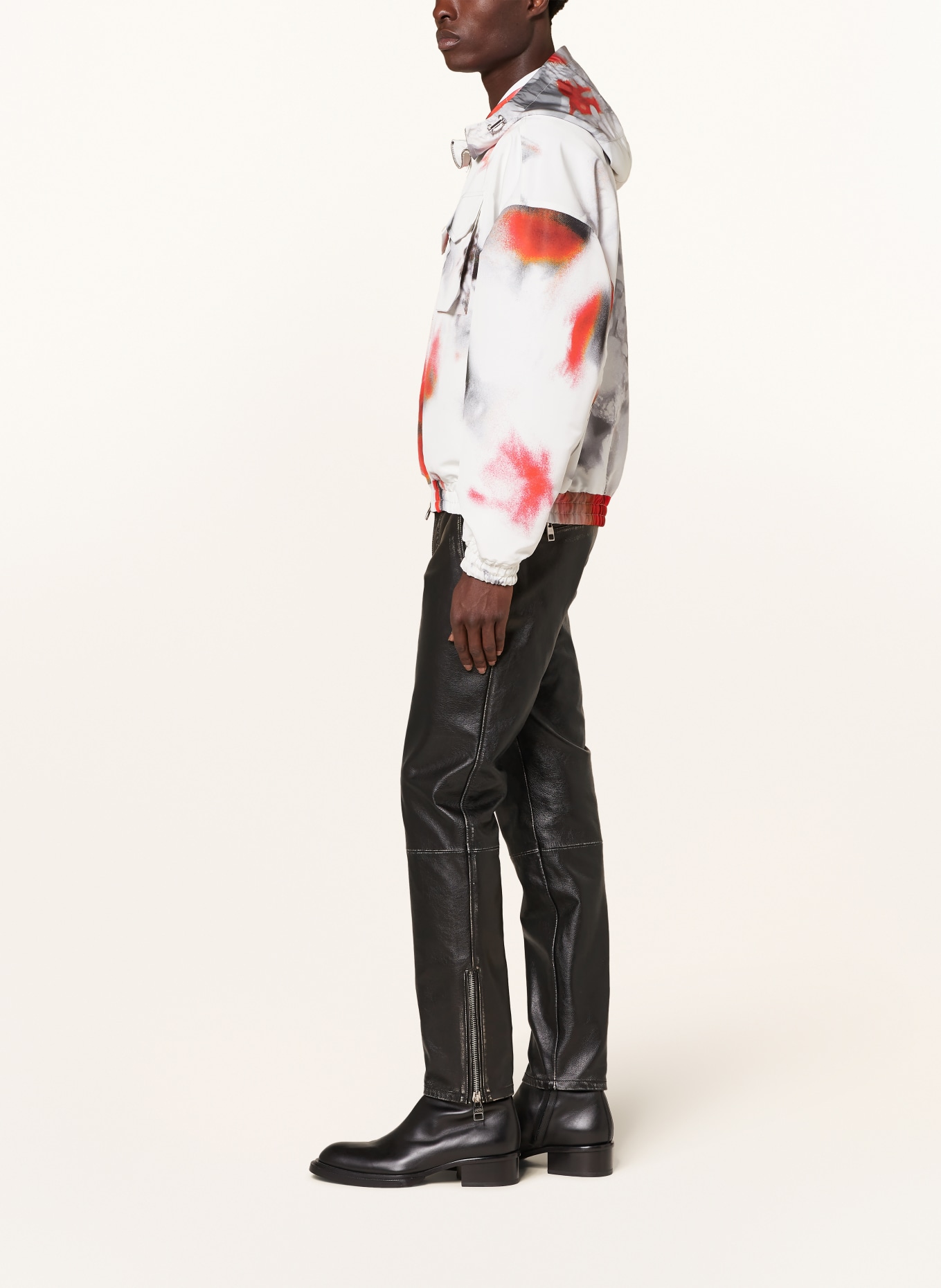 Alexander McQUEEN Jacket, Color: WHITE/ ORANGE/ BLACK (Image 4)