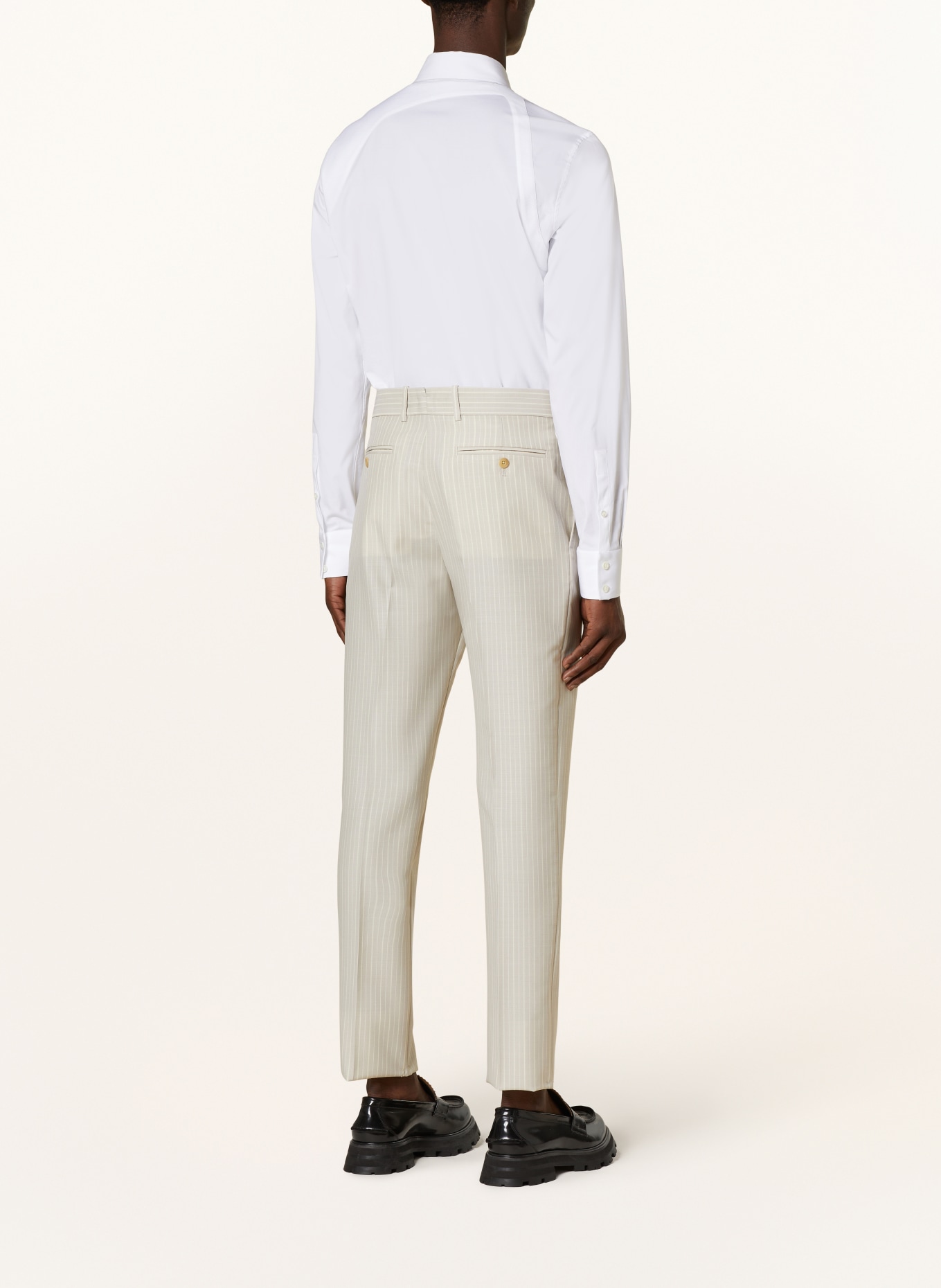 Alexander McQUEEN Suit trousers slim fit, Color: 1196 
ICE GREY (Image 4)