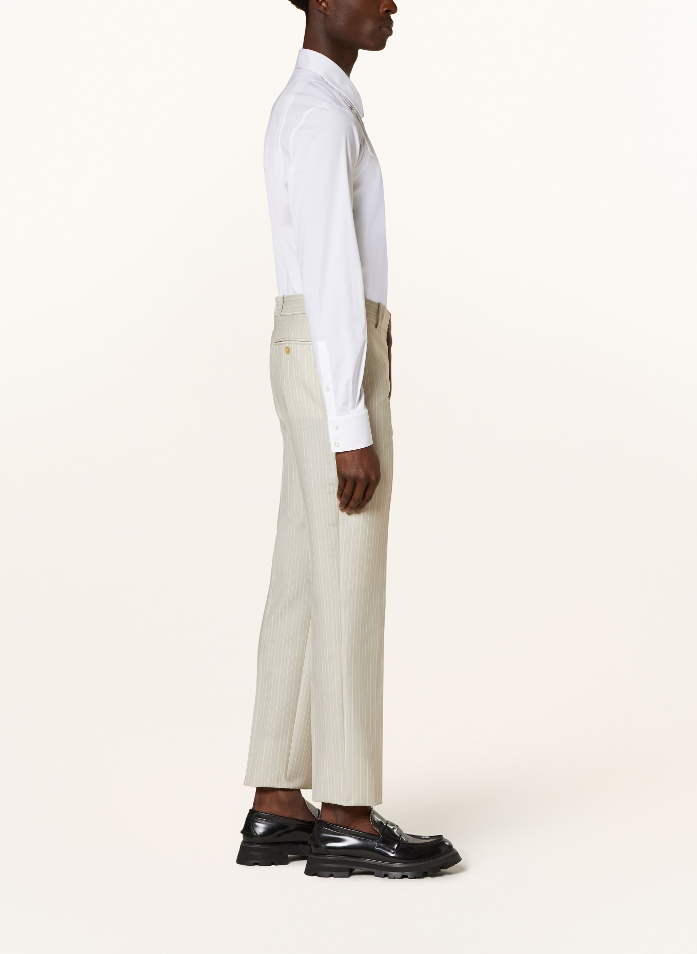 Alexander McQUEEN Suit trousers slim fit, Color: 1196 
ICE GREY (Image 5)