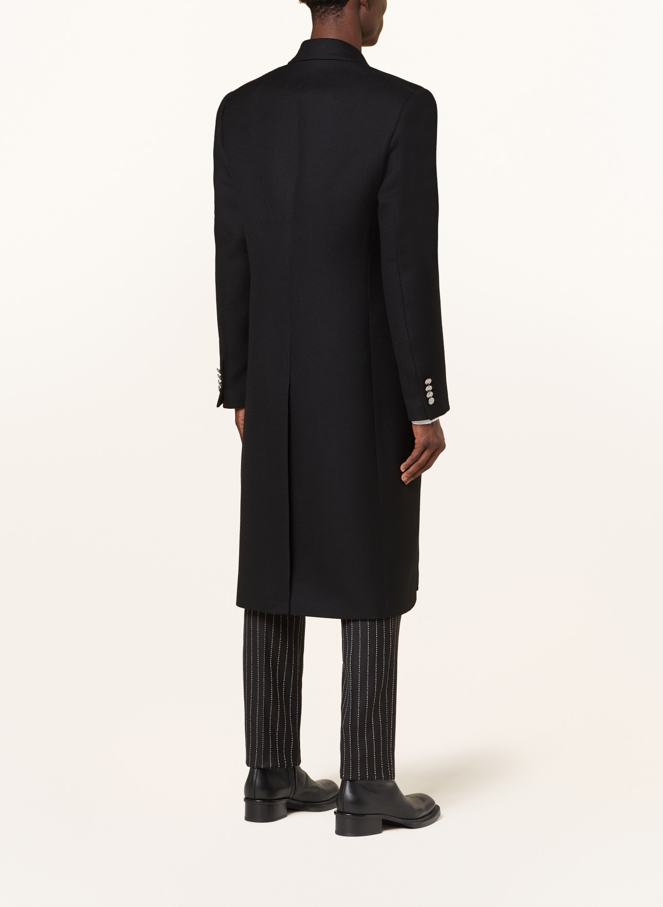 Alexander McQUEEN Wool coat, Color: BLACK (Image 3)