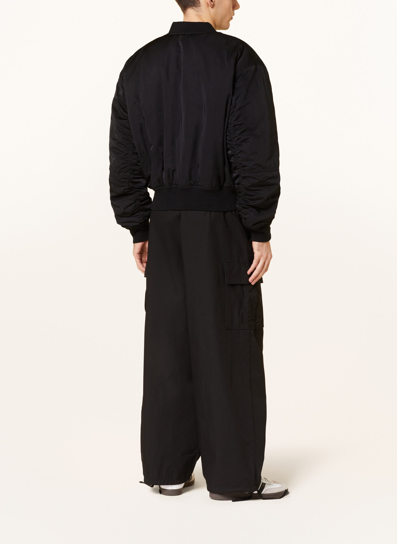 Weekday long sales bomber coat
