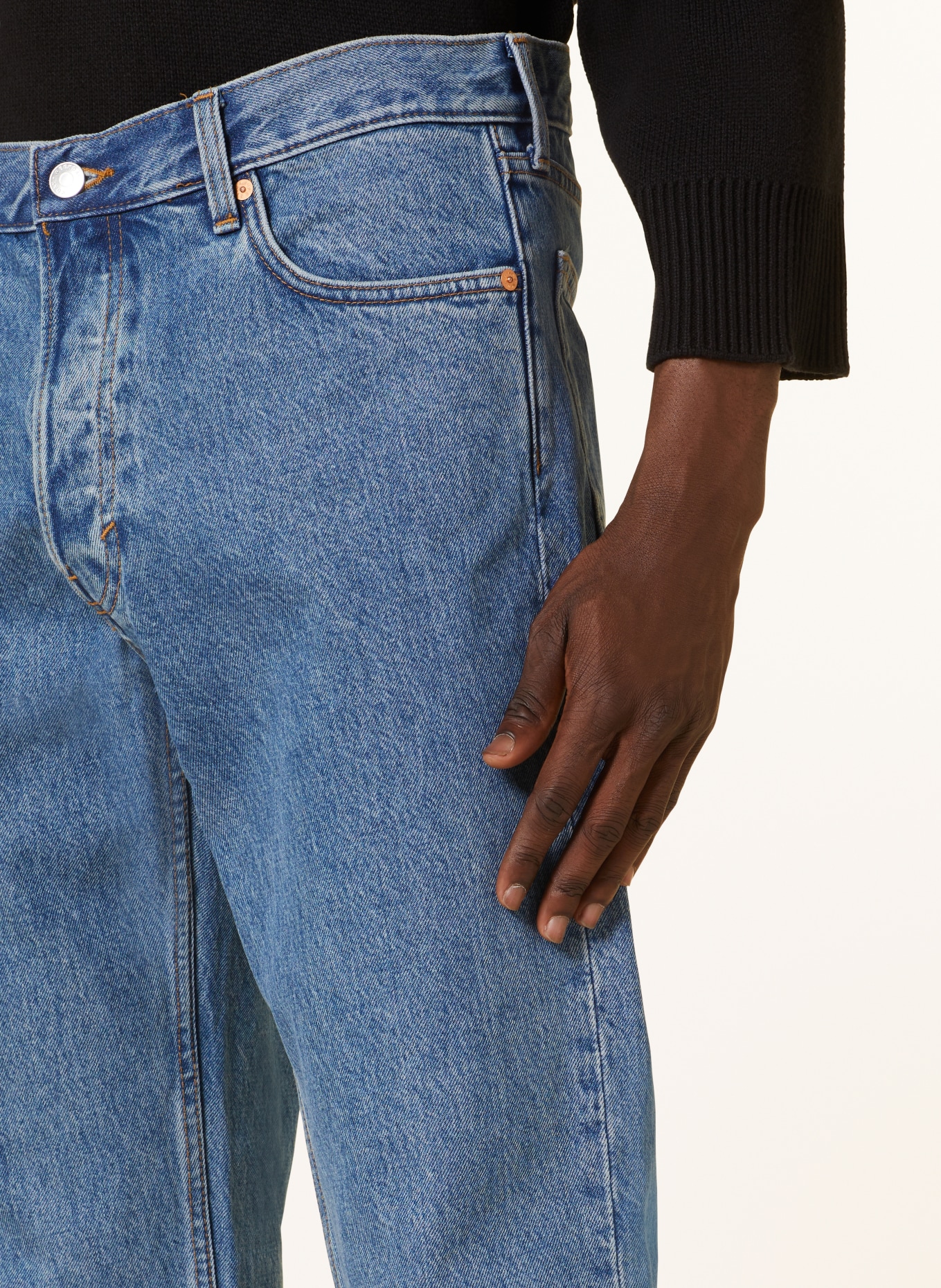 WEEKDAY Jeans KLEAN Regular Straight Fit, Farbe: 90s Blue (Bild 5)