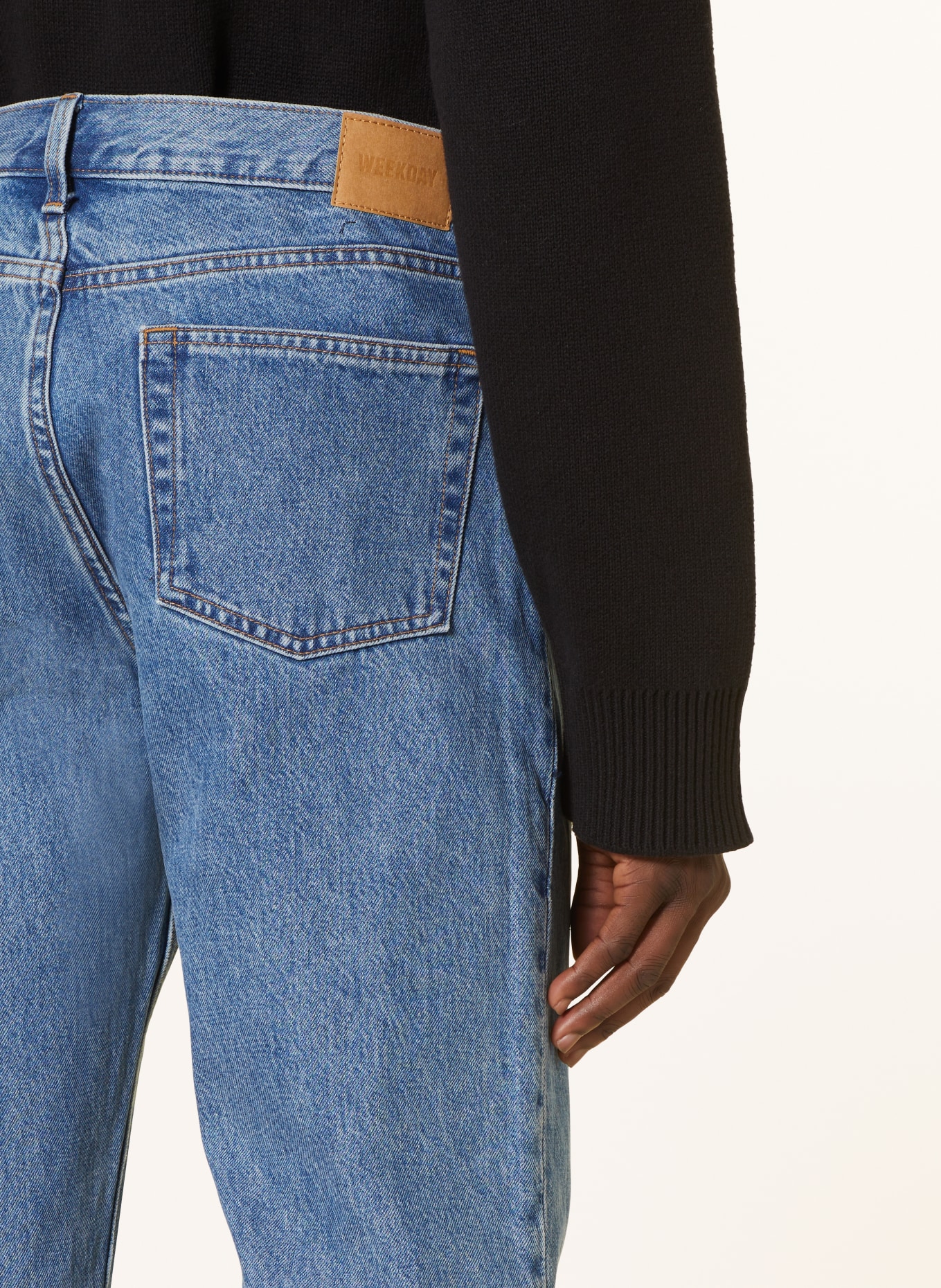 WEEKDAY Jeans KLEAN Regular Straight Fit, Farbe: 90s Blue (Bild 6)