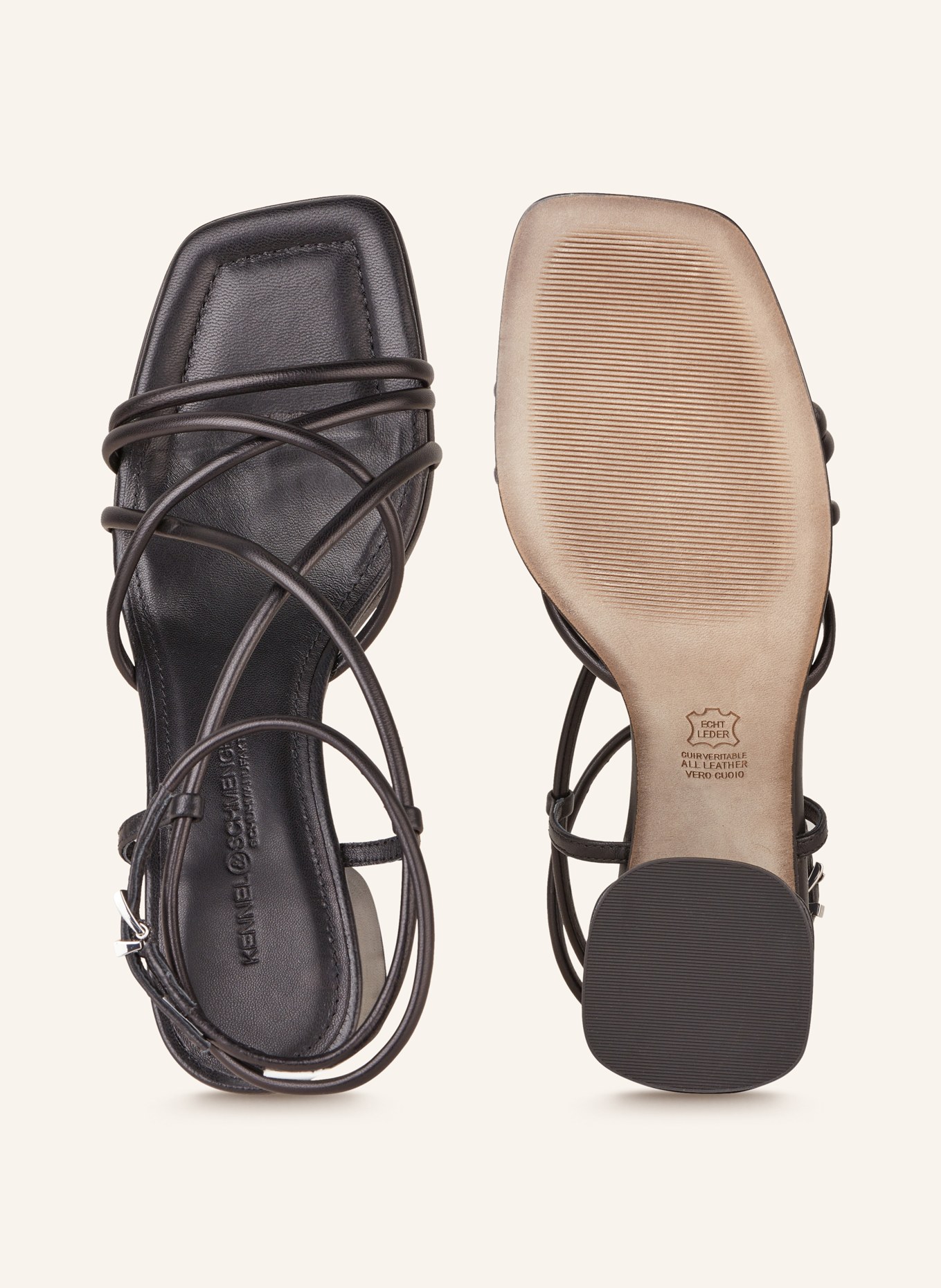 KENNEL & SCHMENGER Sandals JULIE, Color: BLACK (Image 5)