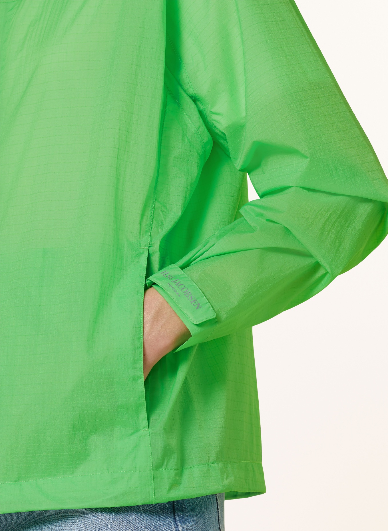 Ilse jacobsen green on sale raincoat