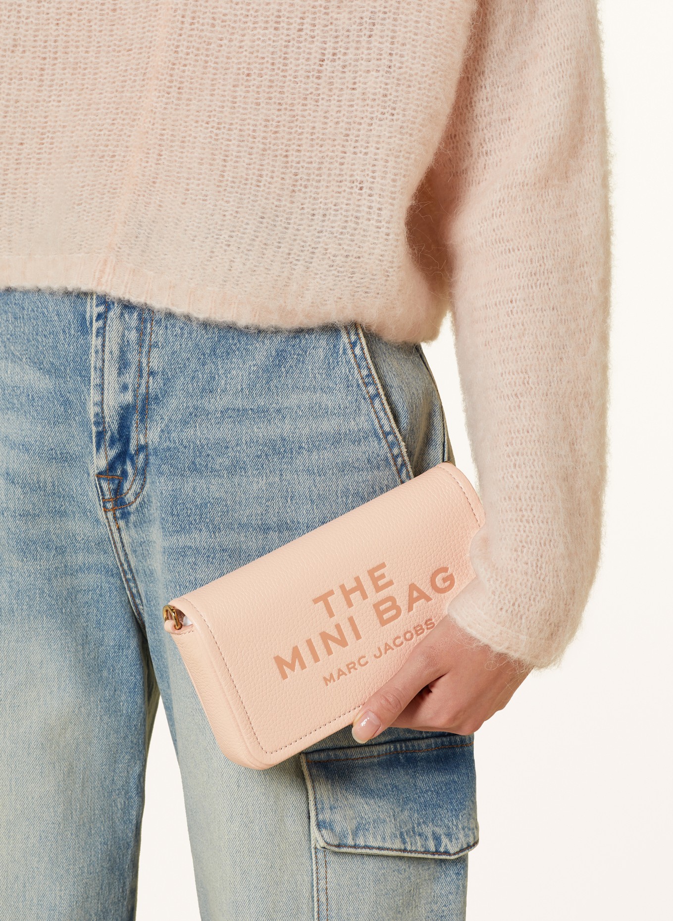 MARC JACOBS Umhängetasche THE MINI BAG: ROSÉ