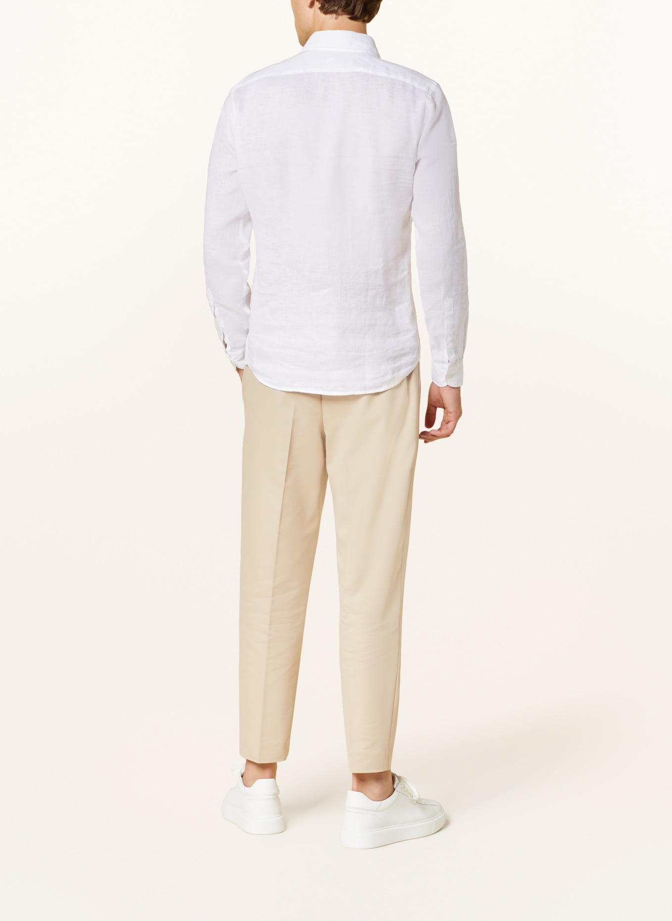 REISS Linen shirt RUBAN slim fit, Color: WHITE (Image 3)