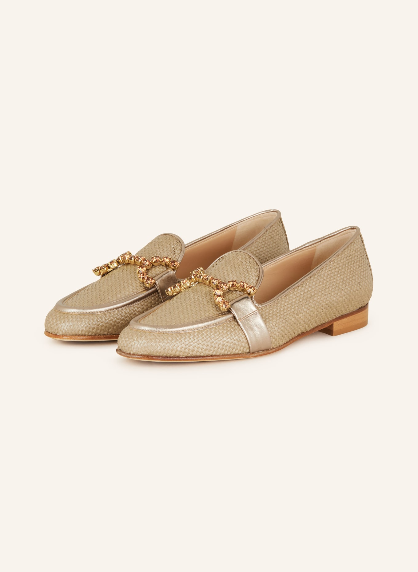 FESTA Loafers JOYS with decorative gems, Color: GRAY (Image 1)