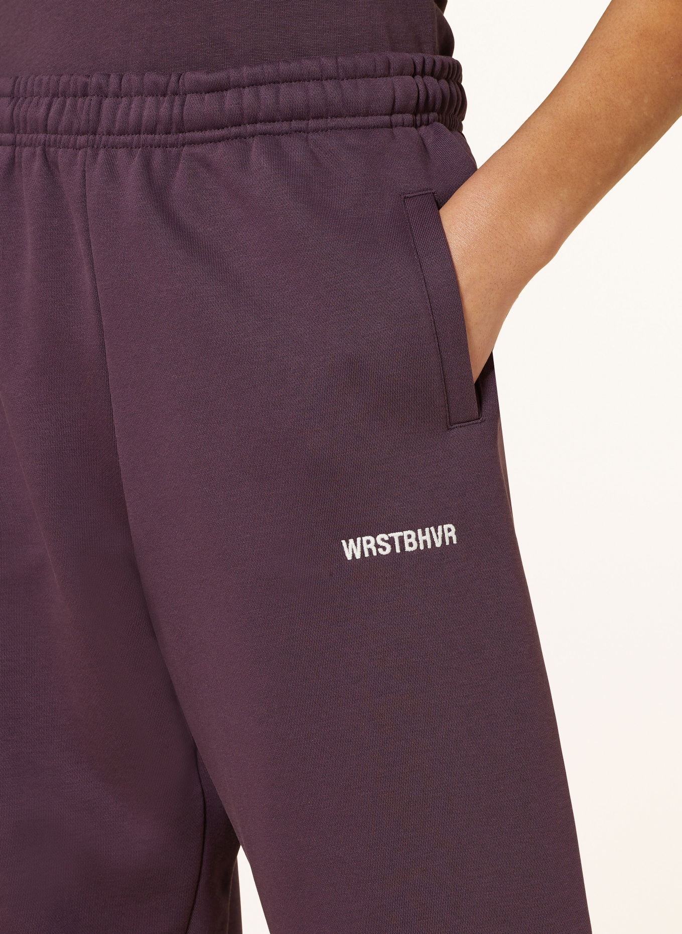 WRSTBHVR Sweatpants HERA, Color: DARK PURPLE (Image 5)