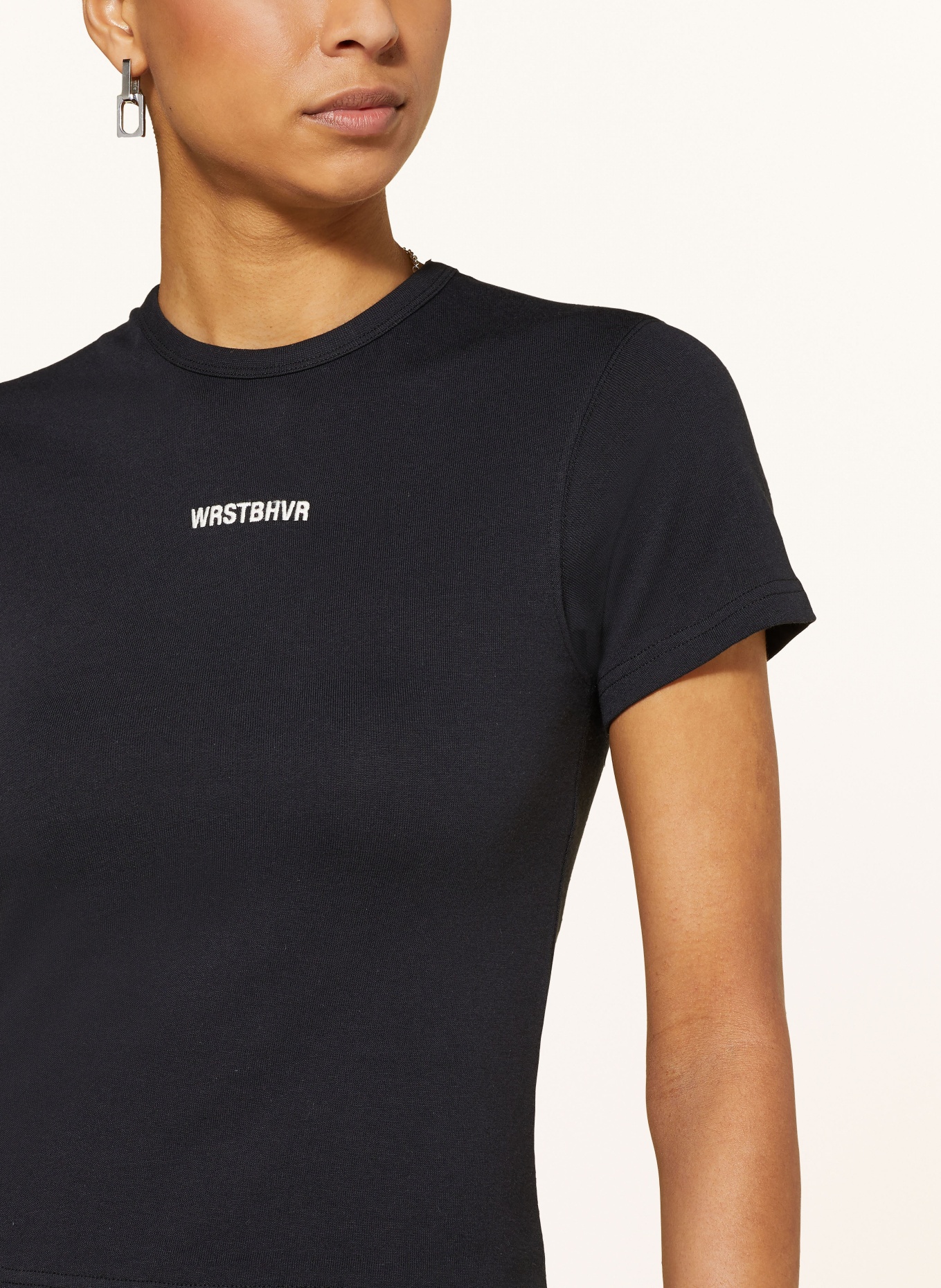 WRSTBHVR T-shirt NADI, Color: BLACK (Image 4)