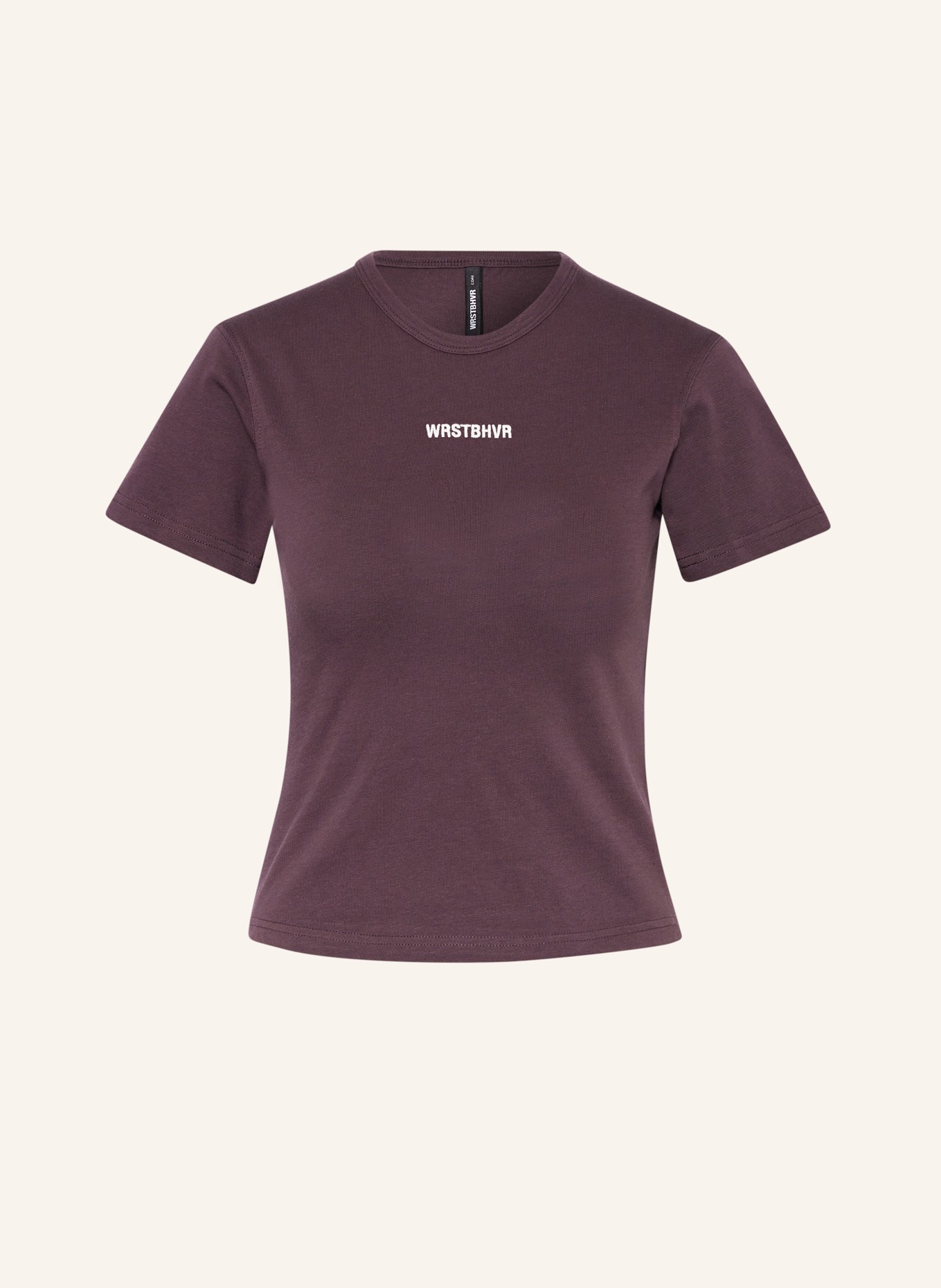 WRSTBHVR Cropped-Shirt NADI, Farbe: DUNKELLILA (Bild 1)
