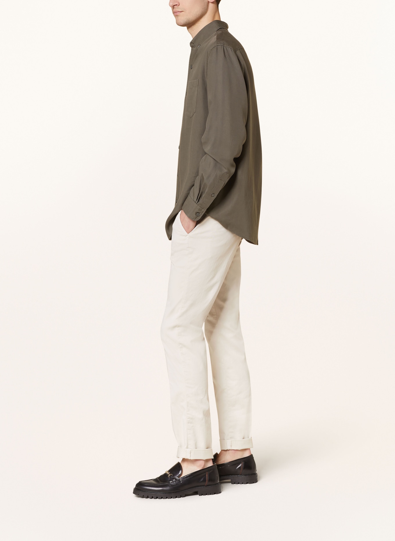 MASON'S Chino kalhoty TORINO Slim Fit, Barva: KRÉMOVÁ (Obrázek 4)