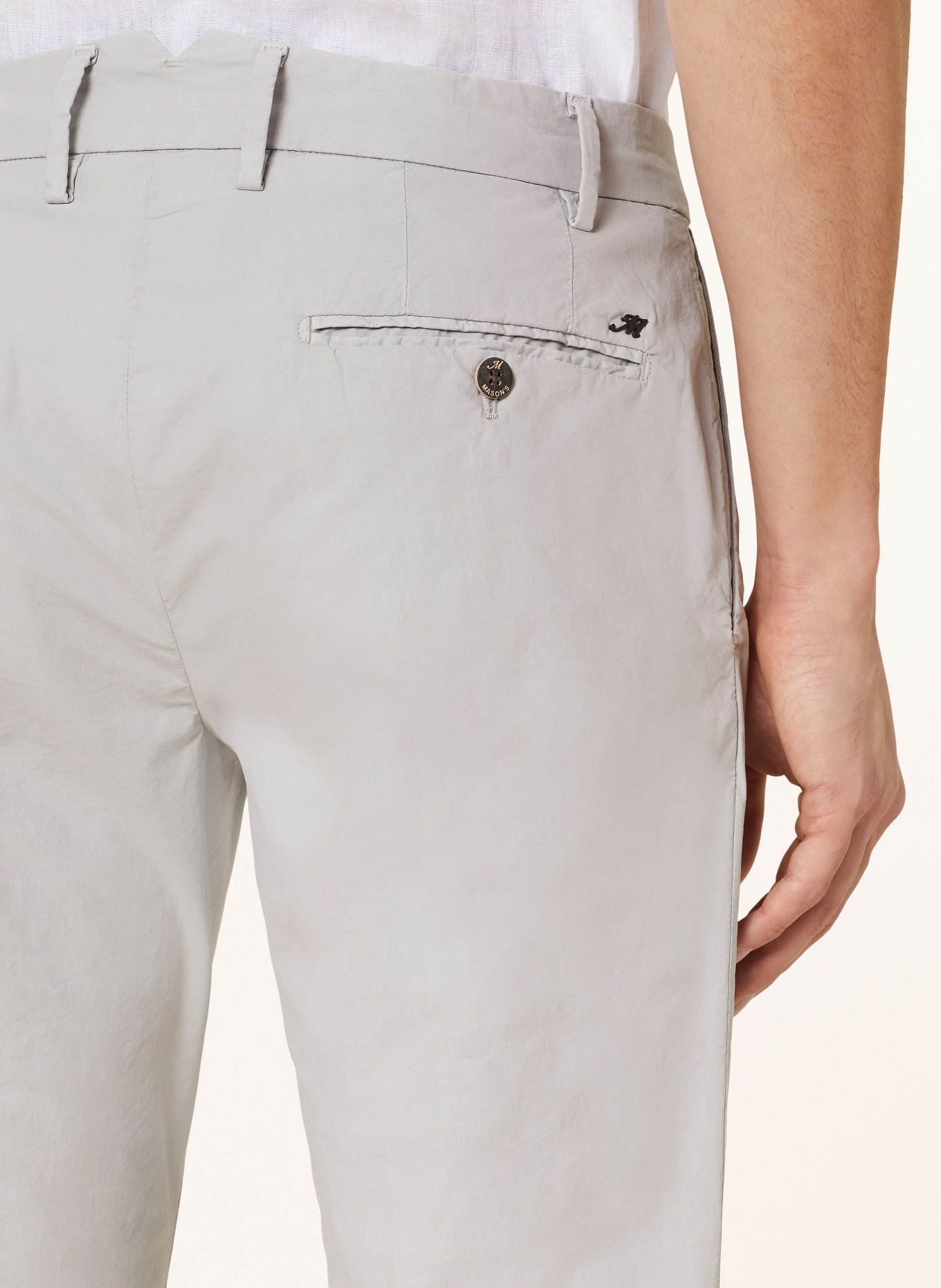 MASON'S Chino TORINO Slim Fit, Farbe: HELLGRAU (Bild 6)