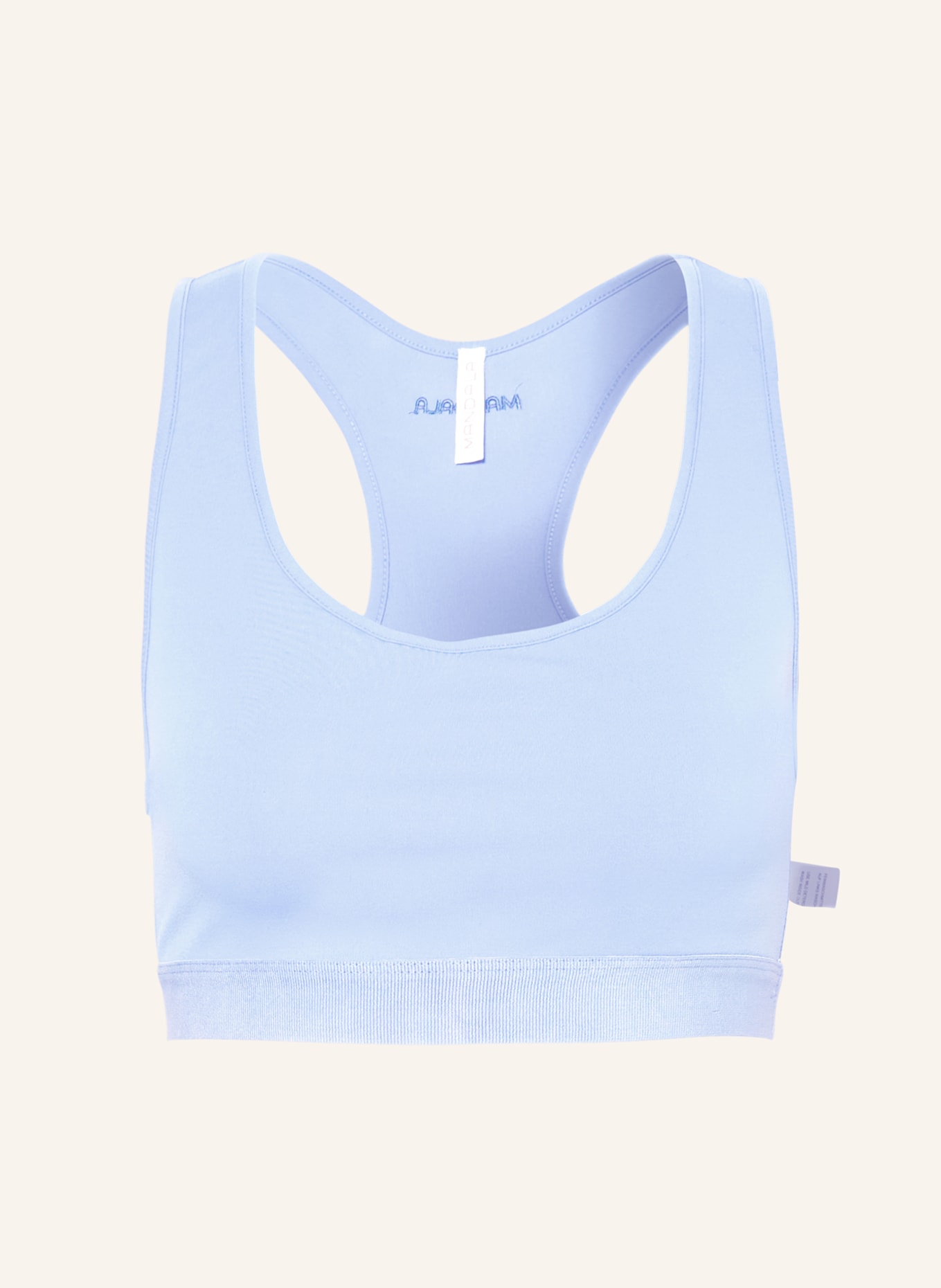 MANDALA Sports bra, Color: LIGHT BLUE (Image 1)