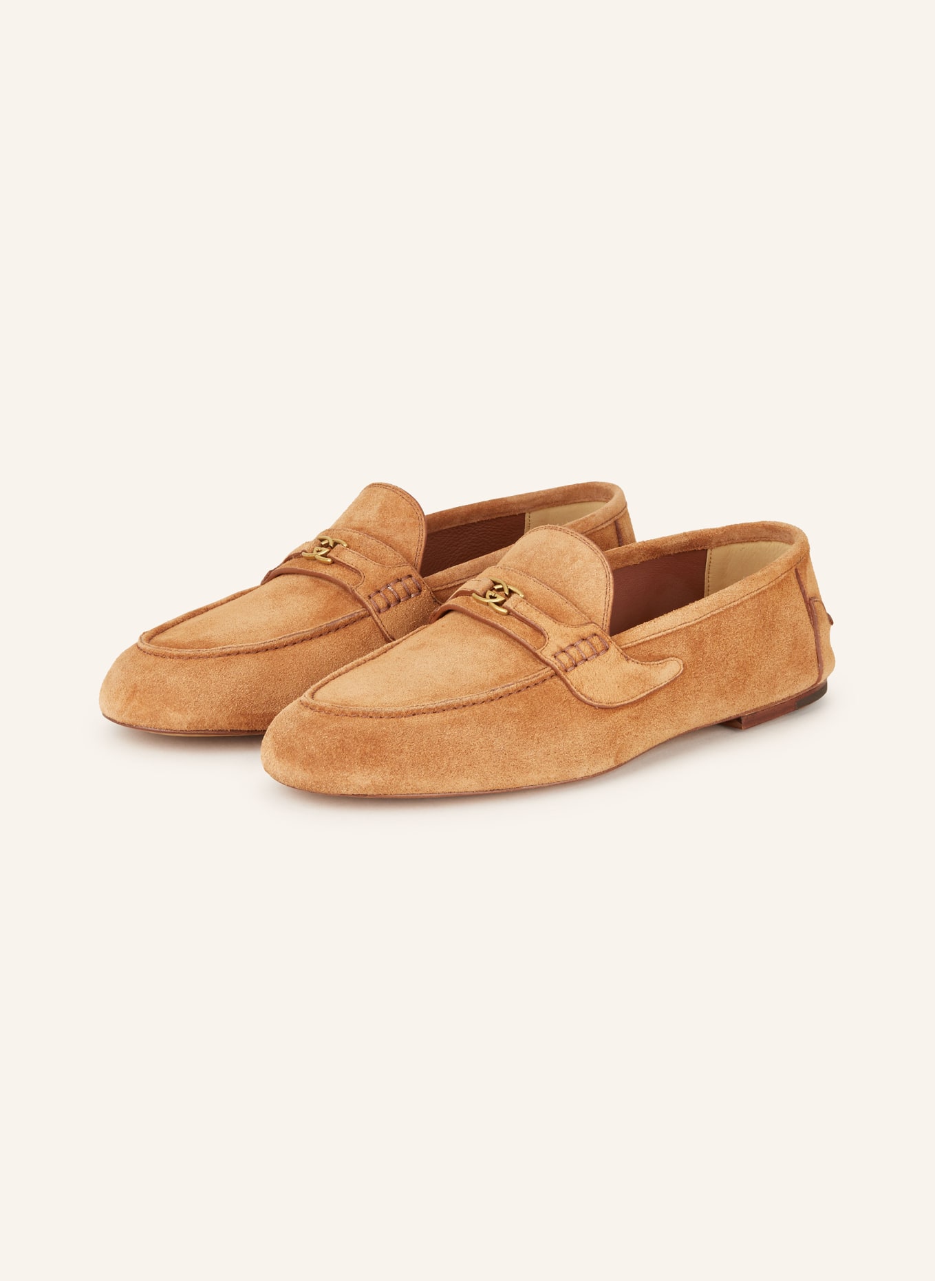 GUCCI Slip-ons SAN ANDRES, Color: 2535 CUIR (Image 1)