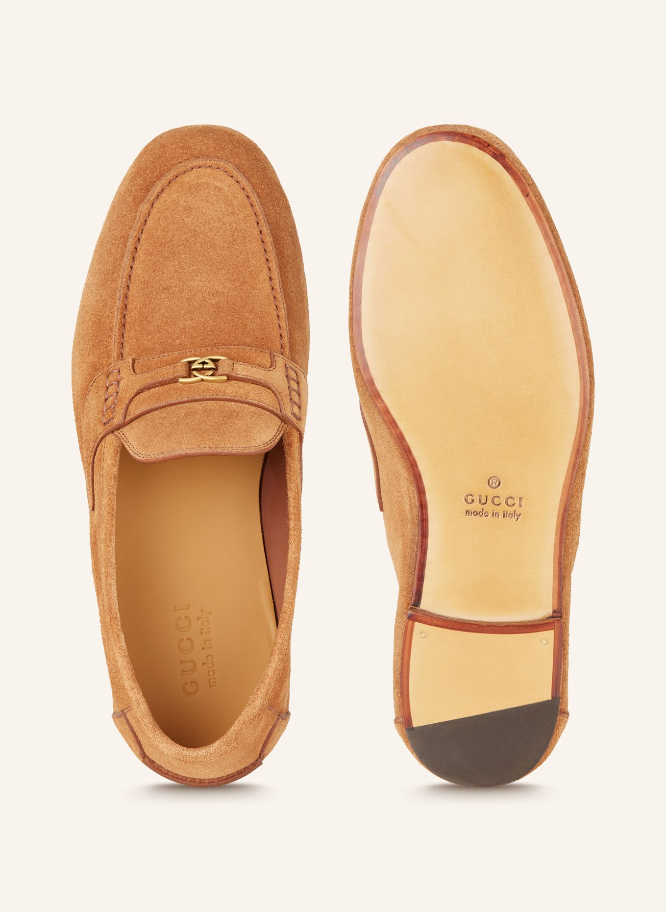 GUCCI Slip-ons SAN ANDRES, Color: 2535 CUIR (Image 5)